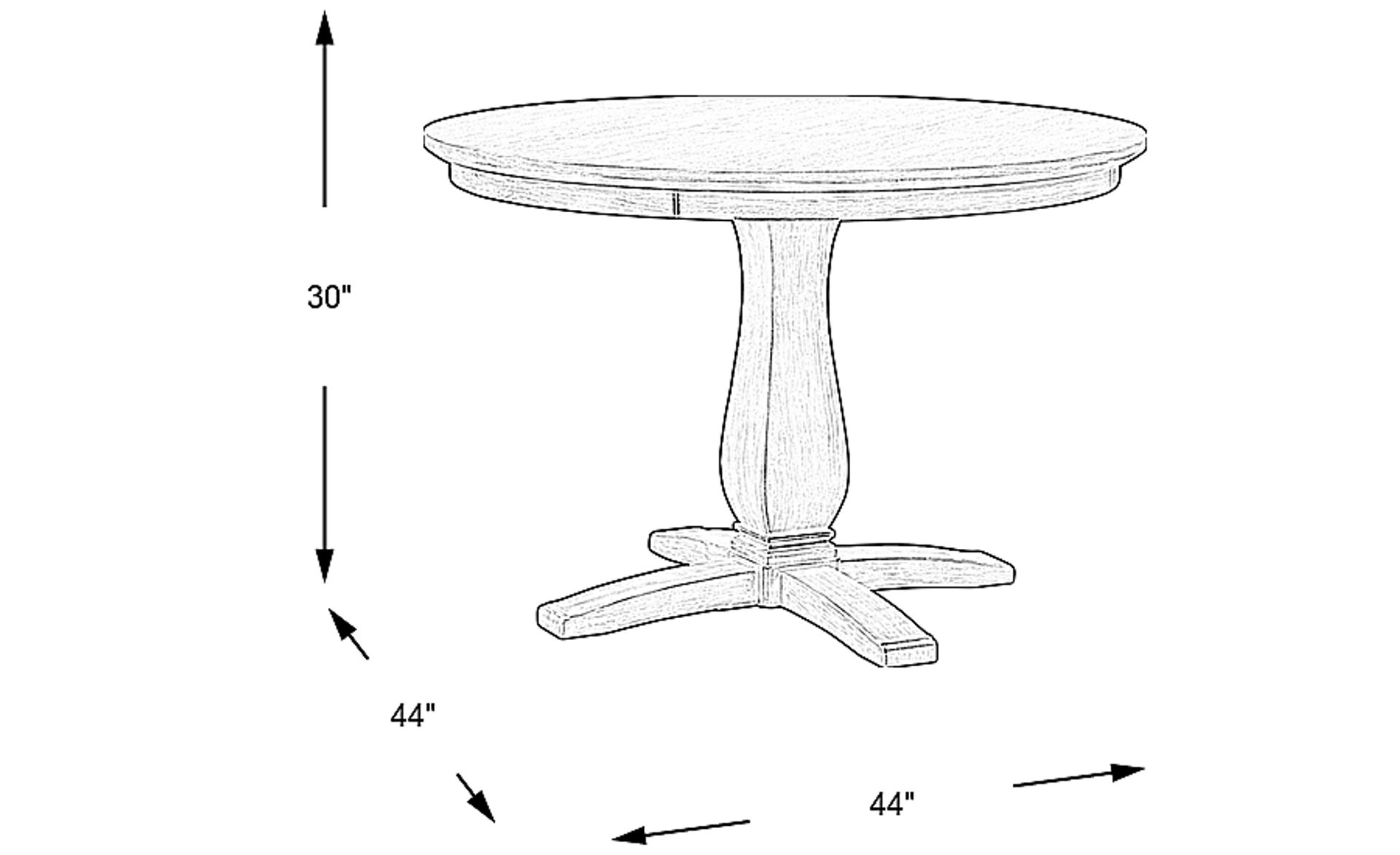 Dimension Image. Please refer to the Dimension Tab on this page for dimension details.