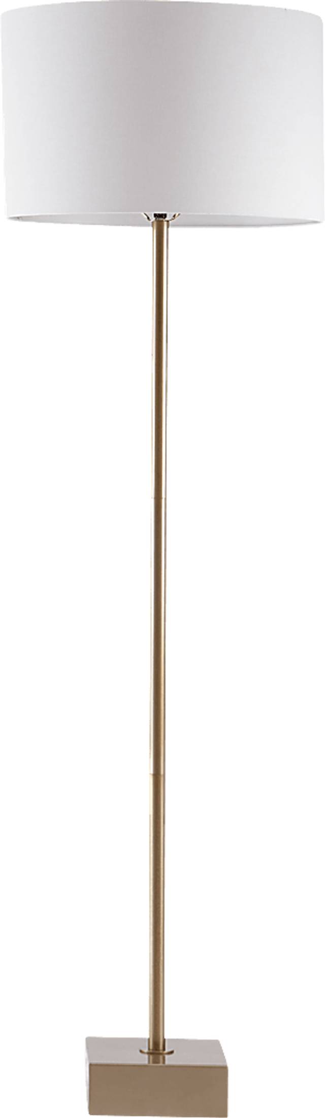 Cobb Place Gold Floor Lamp - Thumbnail - Image 1