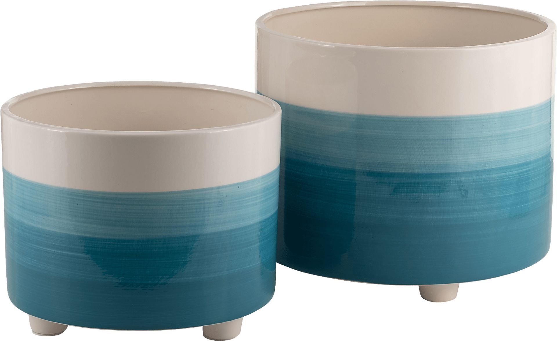 Cobbington Blue Planter, Set of 2 - Image 1