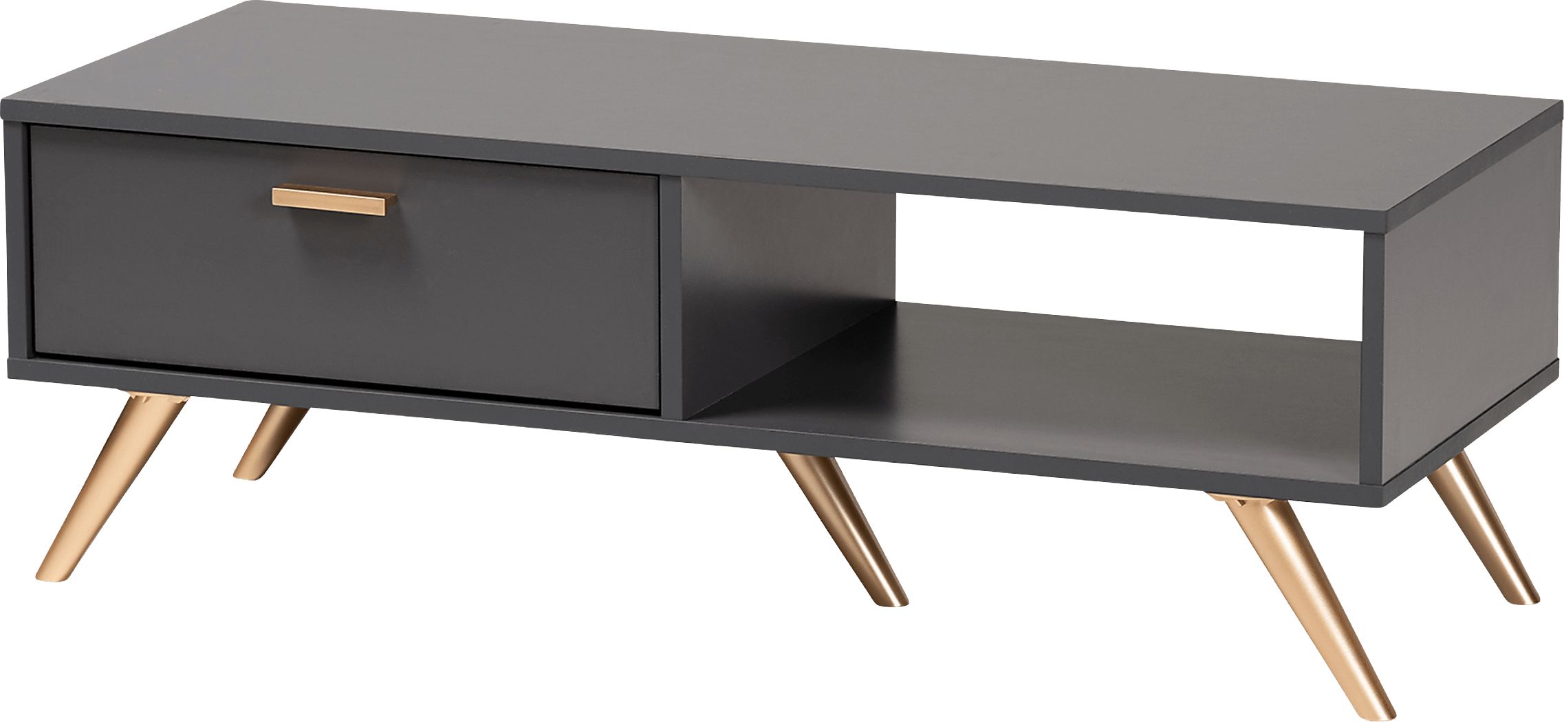 Cobblehill Dark Gray Cocktail Table