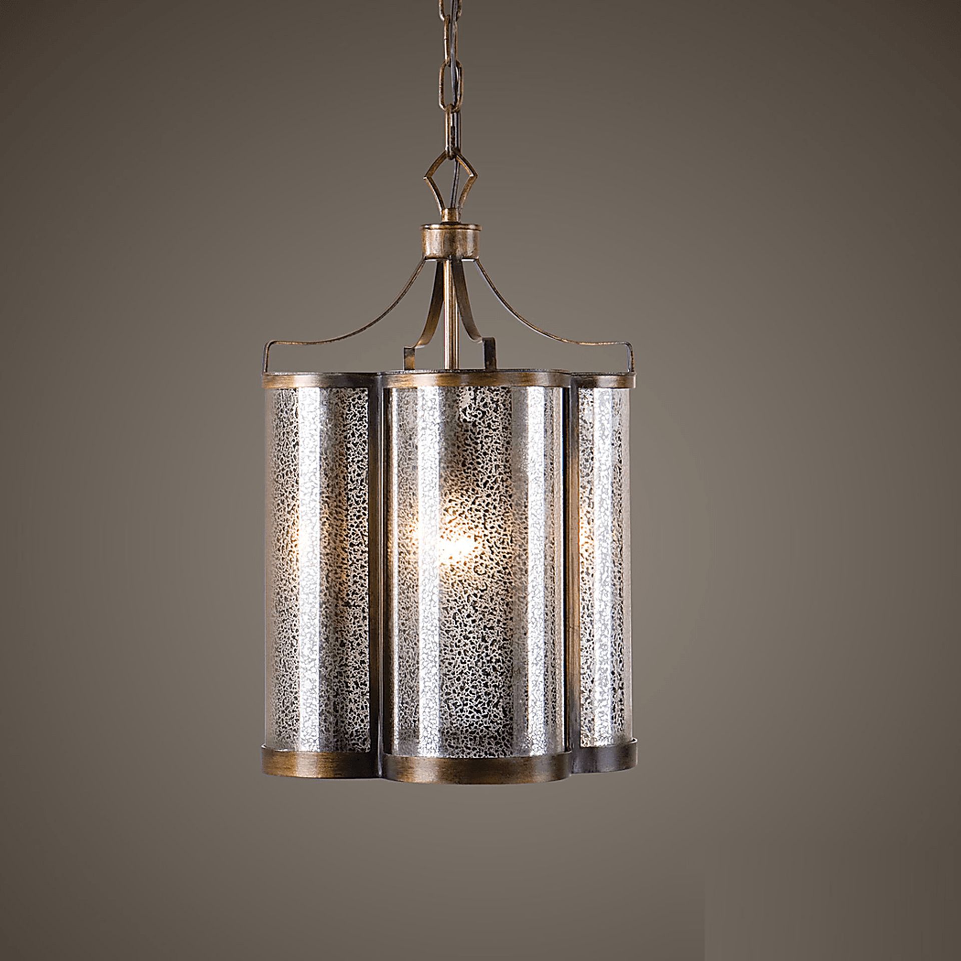 Cobblestone Bend Bronze Pendant - Image 3