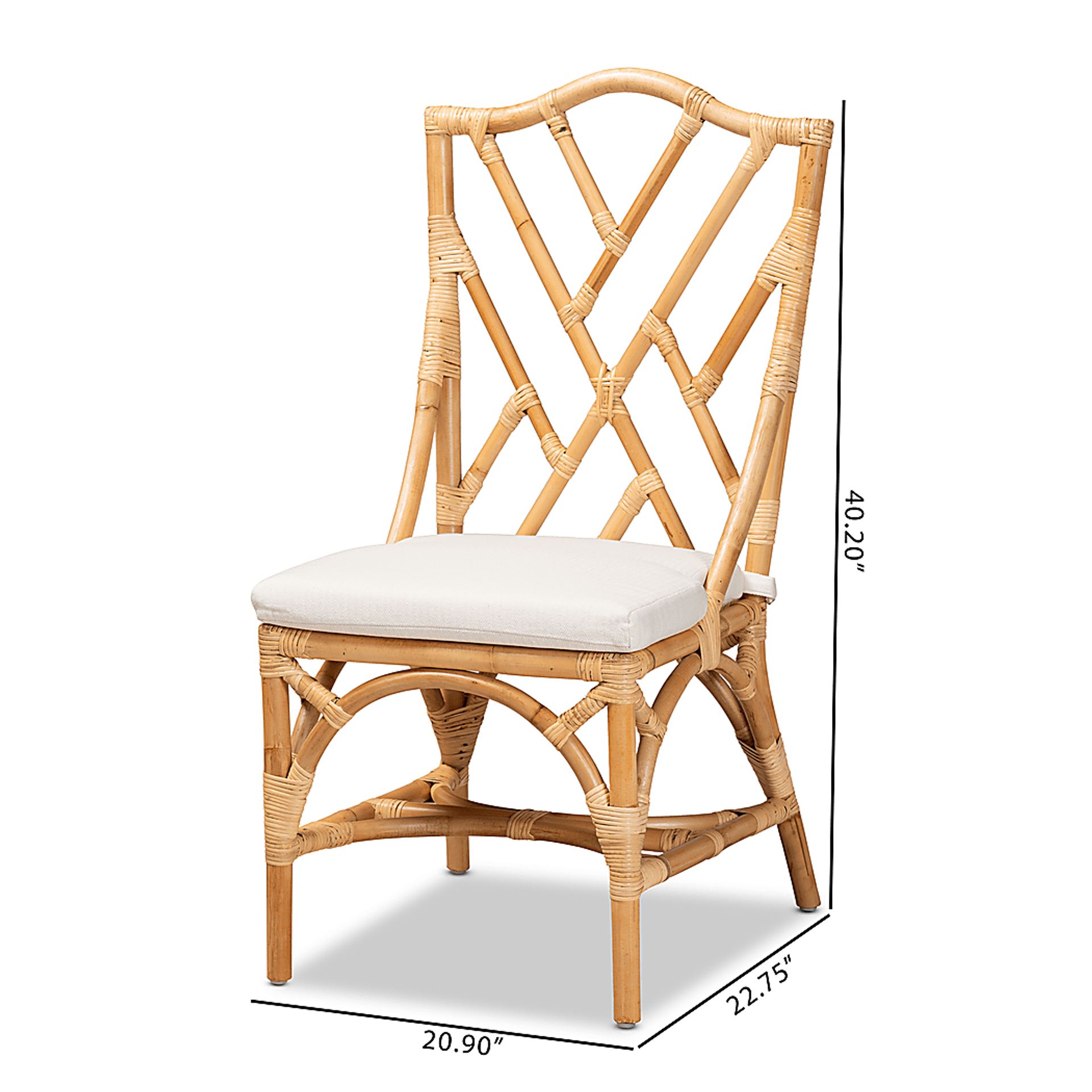 Cobek Brown Side Chair - Image 9