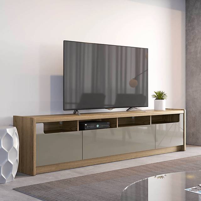 Cobenna I Gray 73 in. Console - Thumbnail - Image 2
