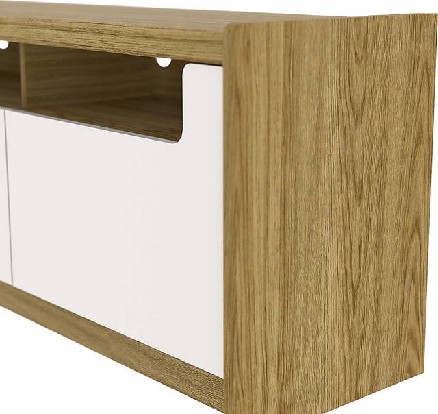 Cobenna I Off-White 73 in. Console - Thumbnail - Image 7