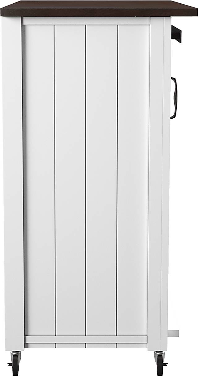 Cobworth White Kitchen Cart - Thumbnail - Image 4