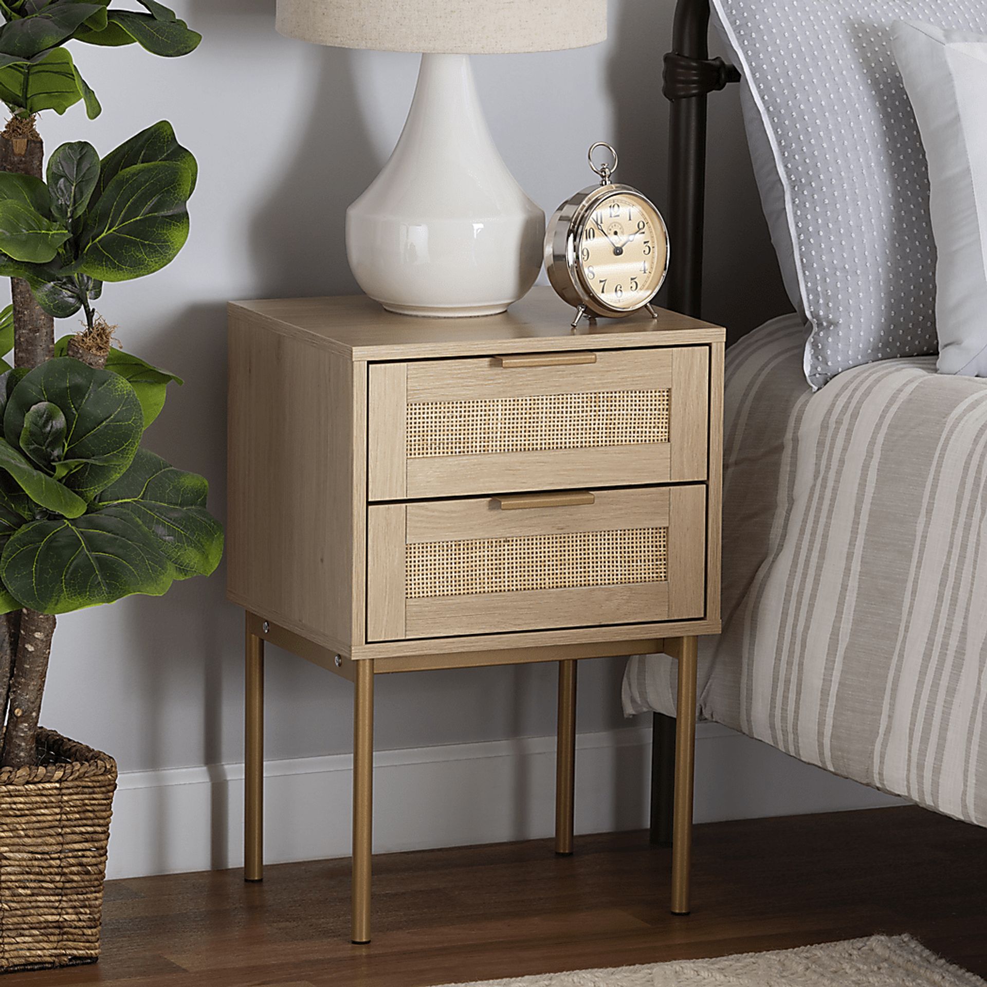 Cochins Light Brown End Table - Image 2