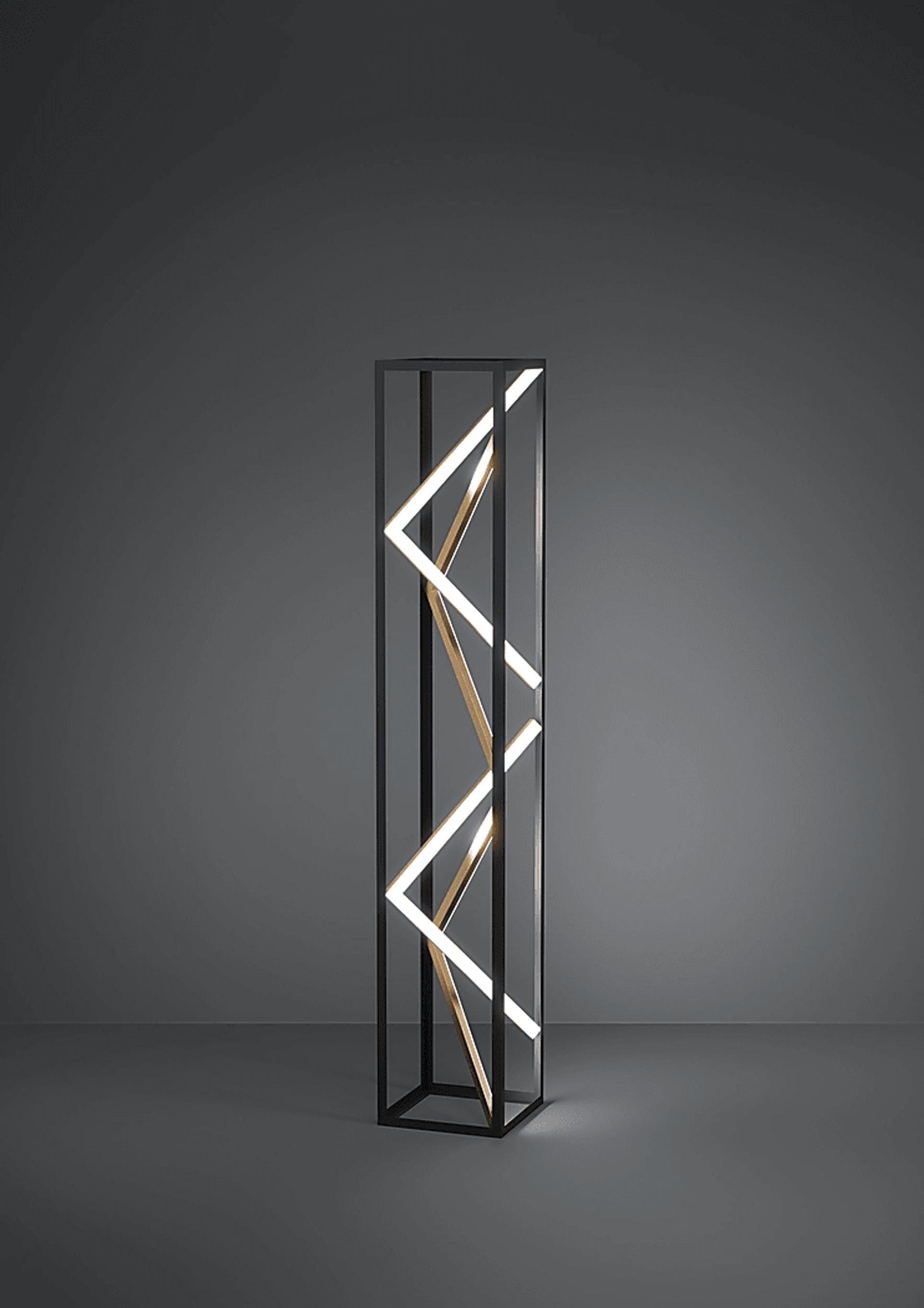 Cochrane Edge Black Floor Lamp - Image 3