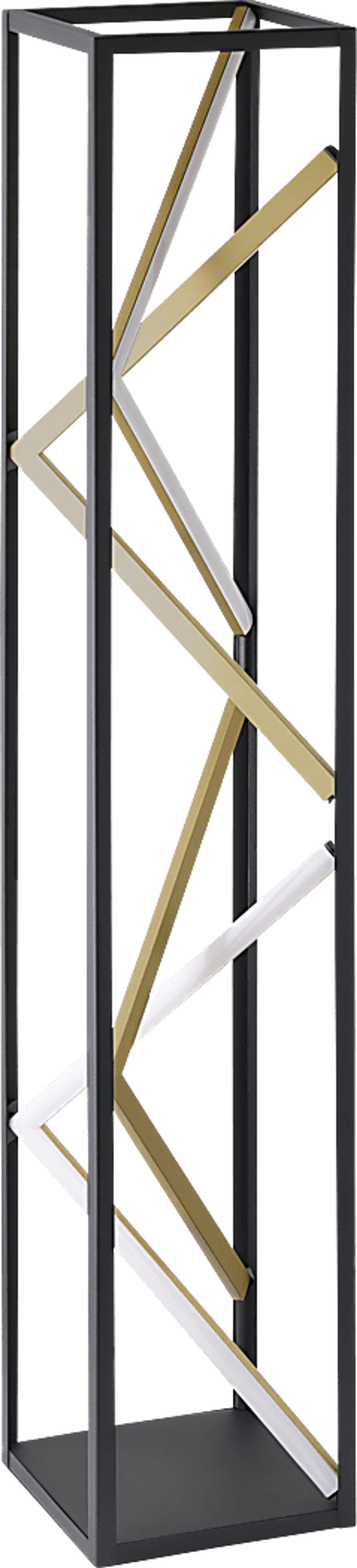 Cochrane Edge Black Floor Lamp - Image 1