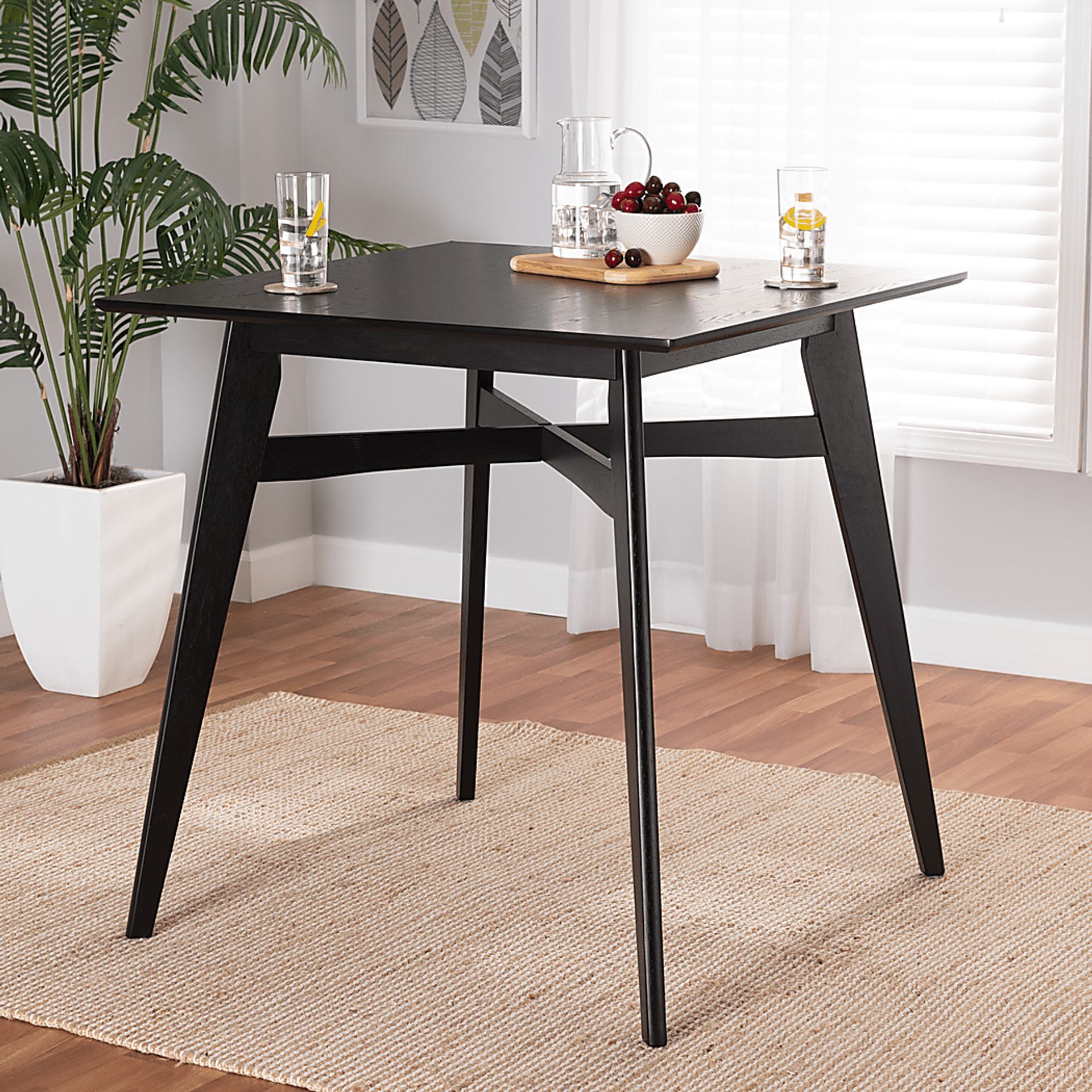 Coderre Black Counter Height Table - Image 2