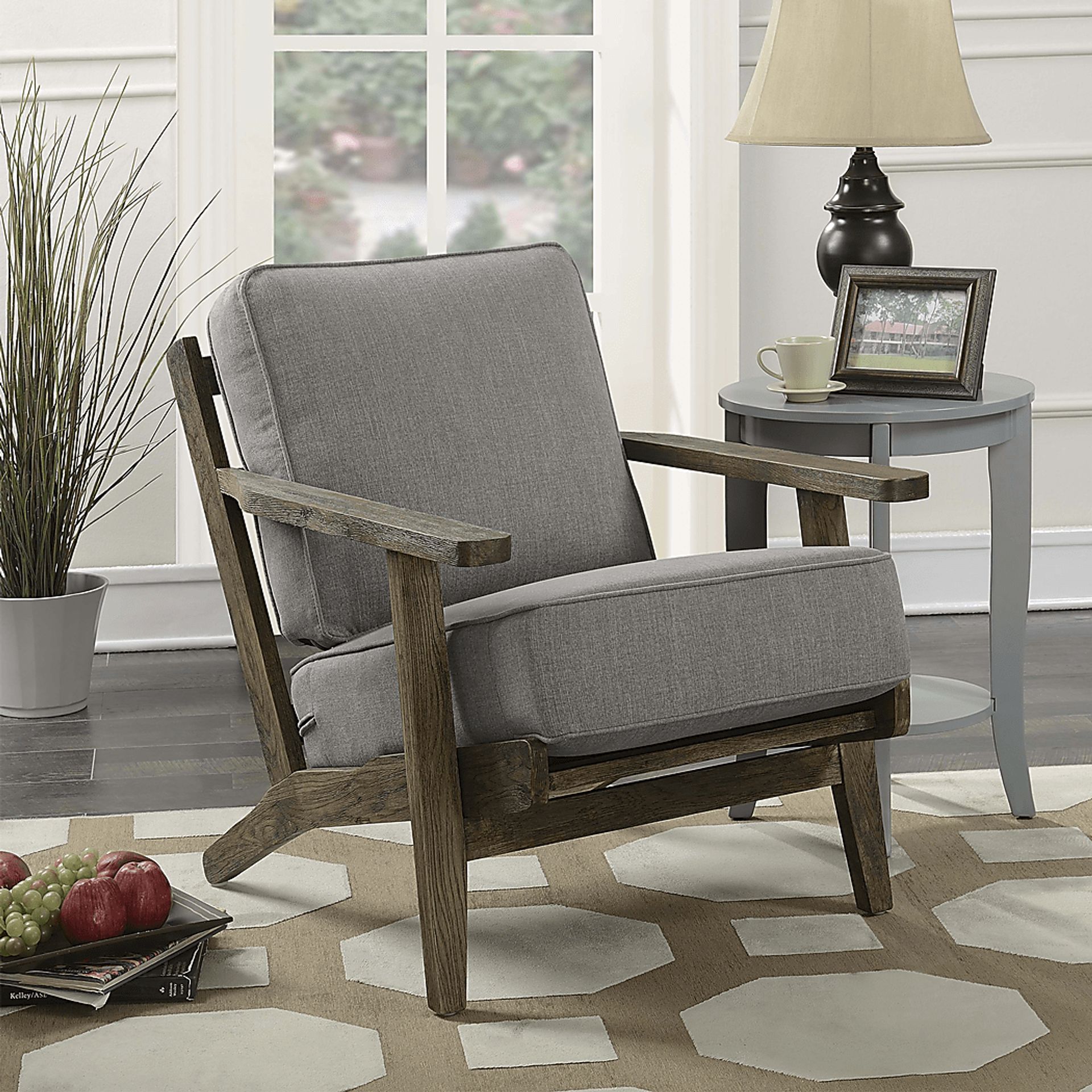 Coesta Gray Accent Chair - Image 2