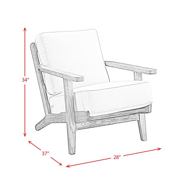 Coesta Gray Accent Chair - Thumbnail - Image 9