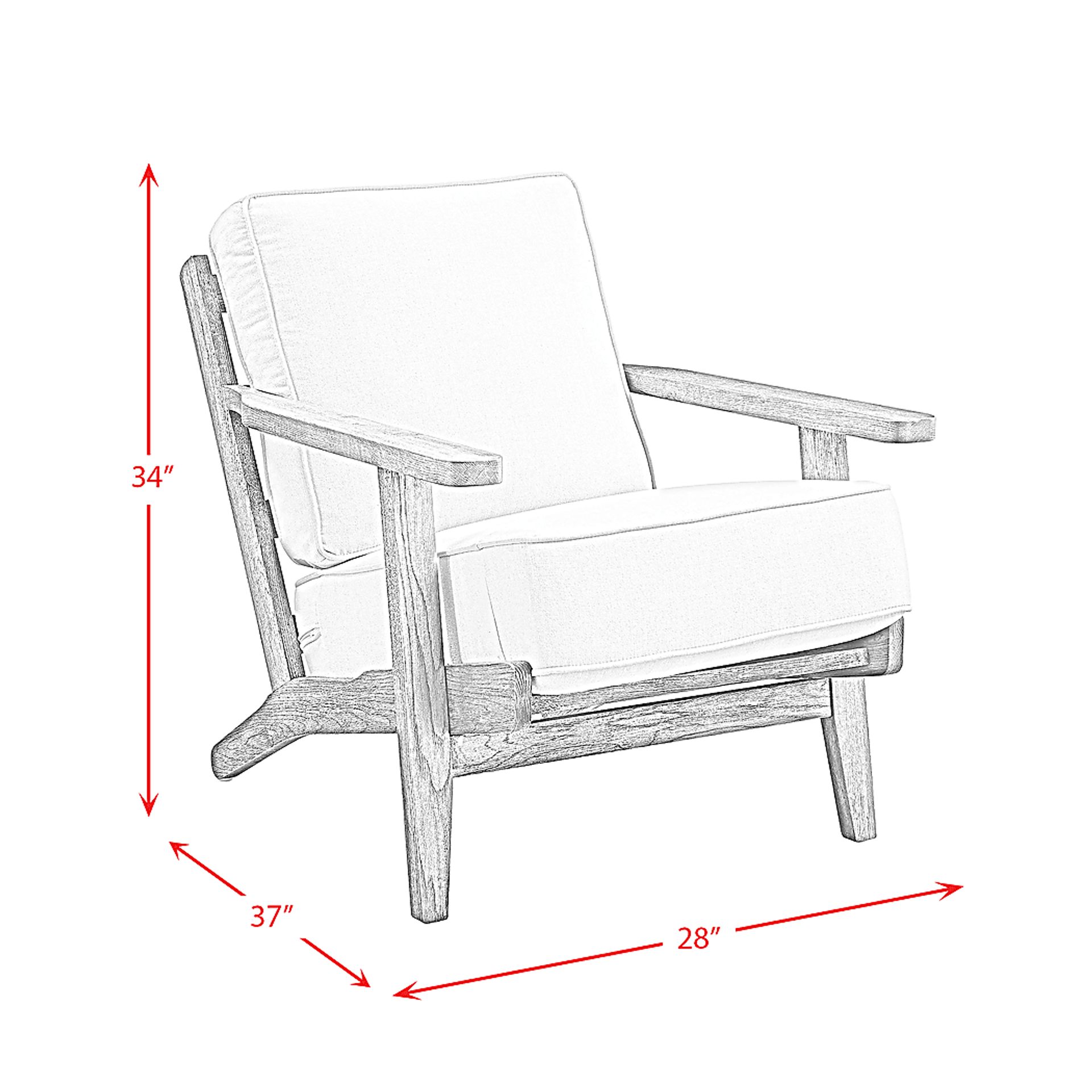 Coesta Gray Accent Chair - Image 9