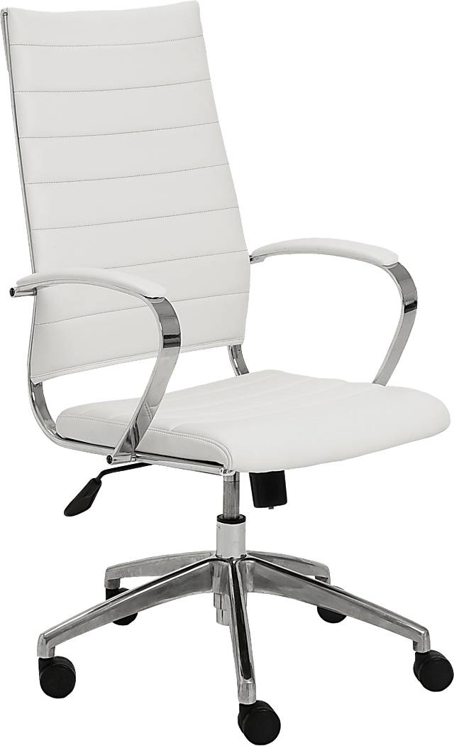 Coffeetree I White Office Chair - Thumbnail - Image 1