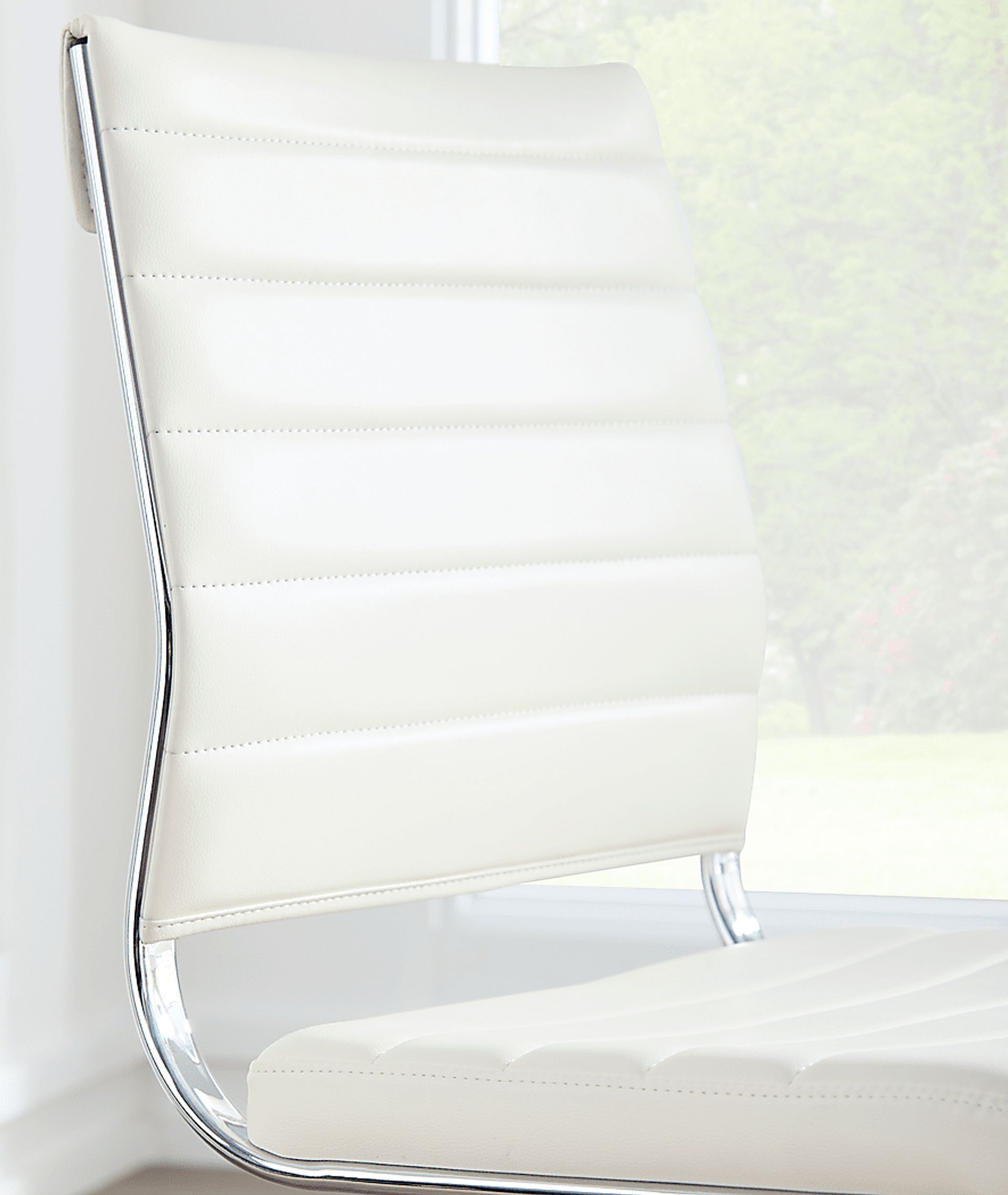 Coffeetree II White Office Chair - Image 3