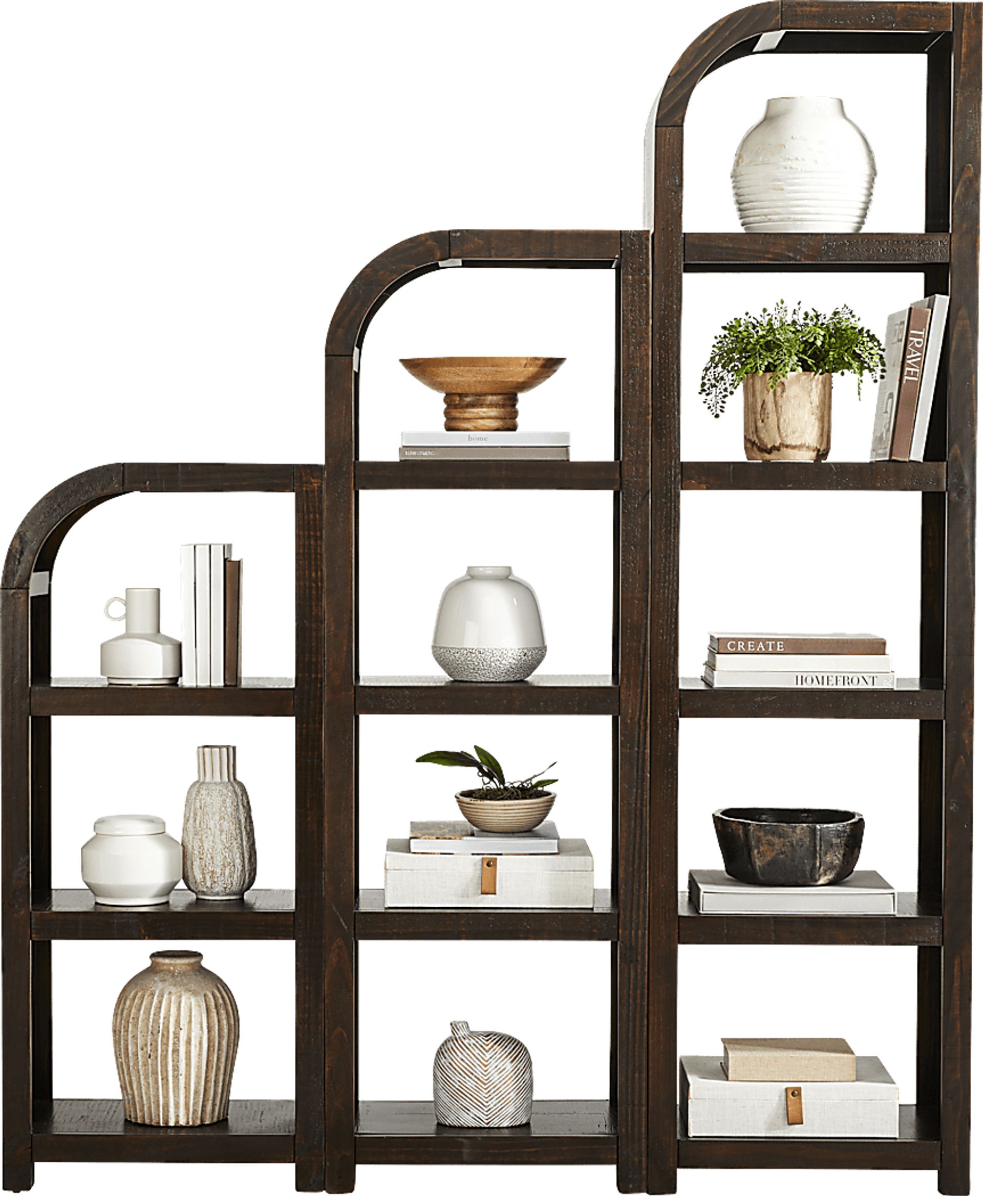 Coffman Brown 3 Pc Divider - Image 2