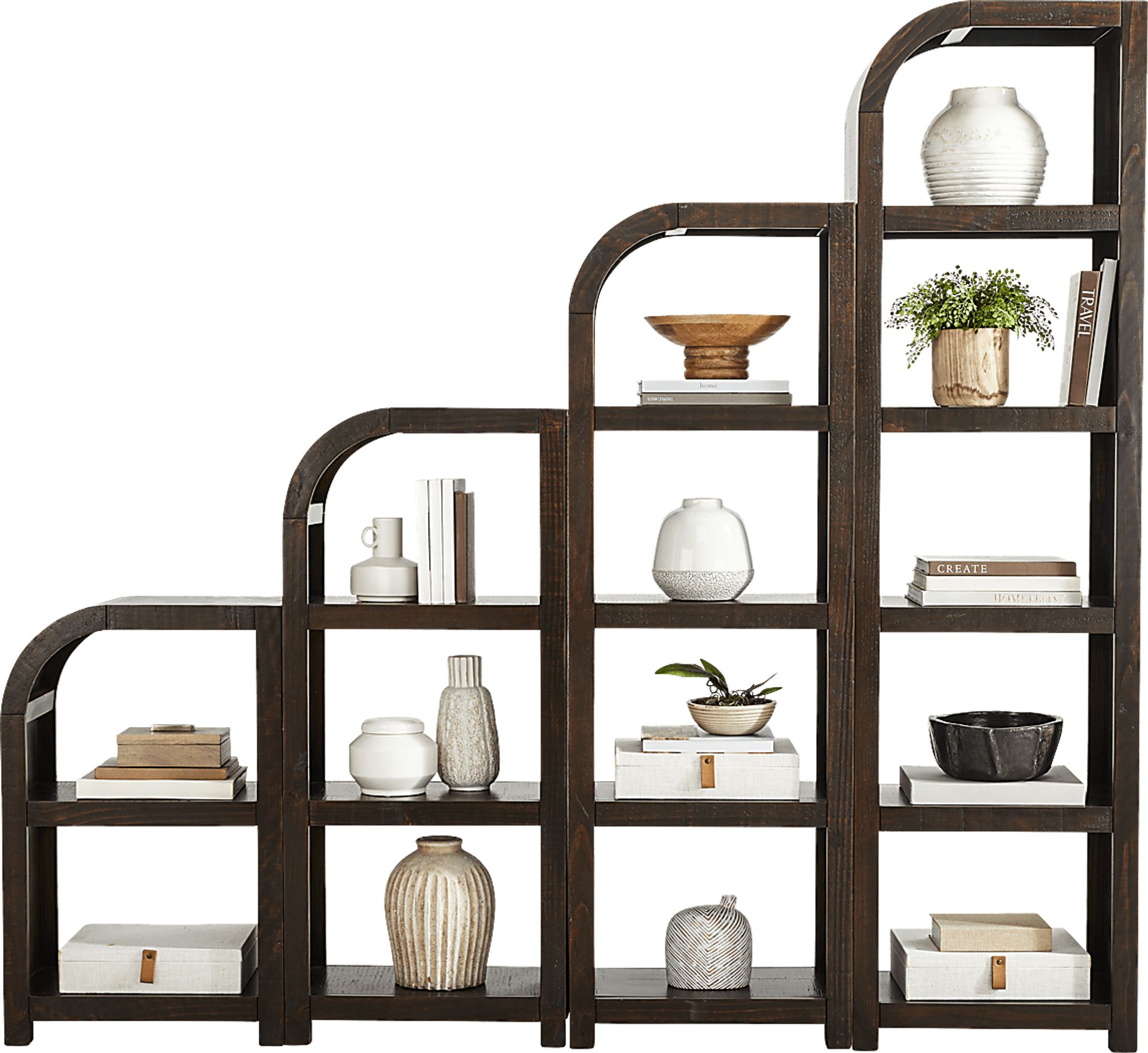 Coffman Brown 4 Pc Divider - Image 2