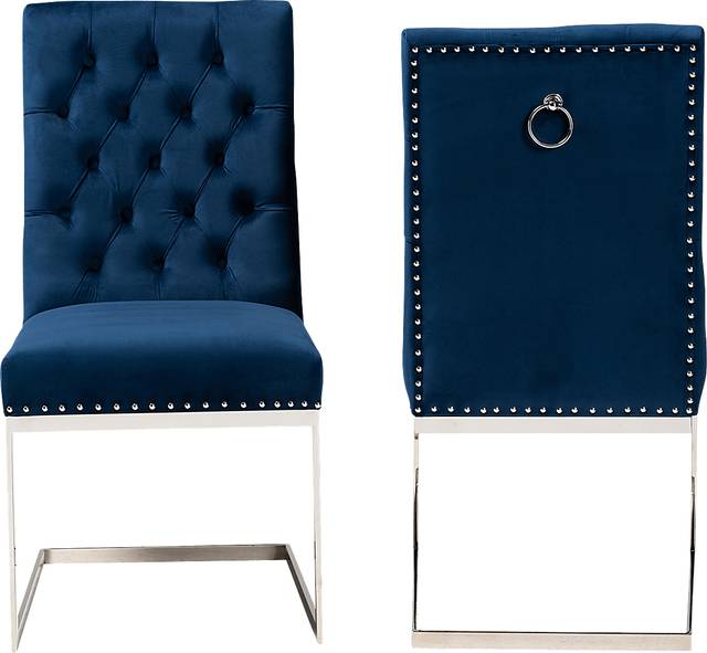 Cofrin Blue Side Chair, Set of 2 - Thumbnail - Image 4