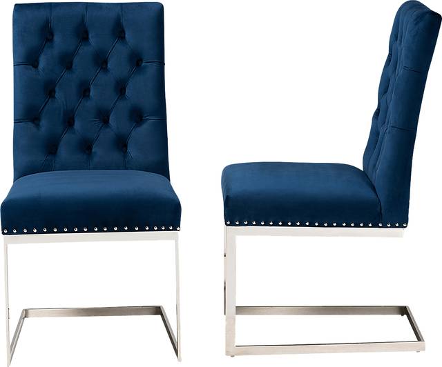 Cofrin Blue Side Chair, Set of 2 - Thumbnail - Image 5