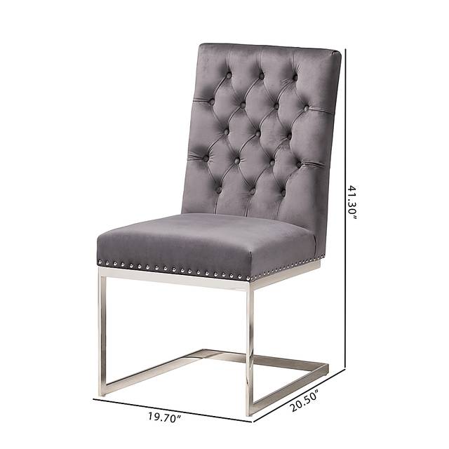 Cofrin Gray Side Chair, Set of 2 - Thumbnail - Image 10