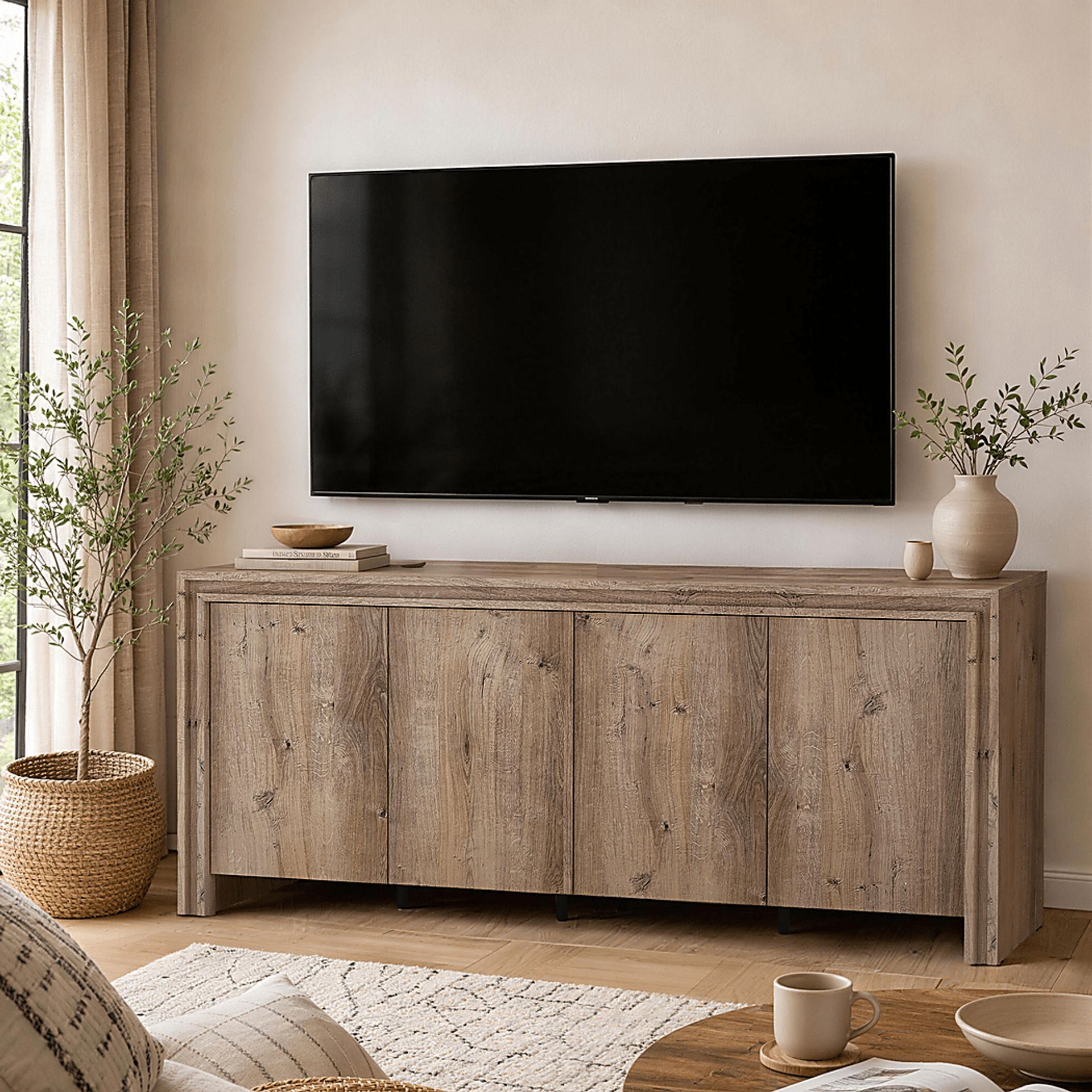 Cogge Brown Sideboard - Image 2