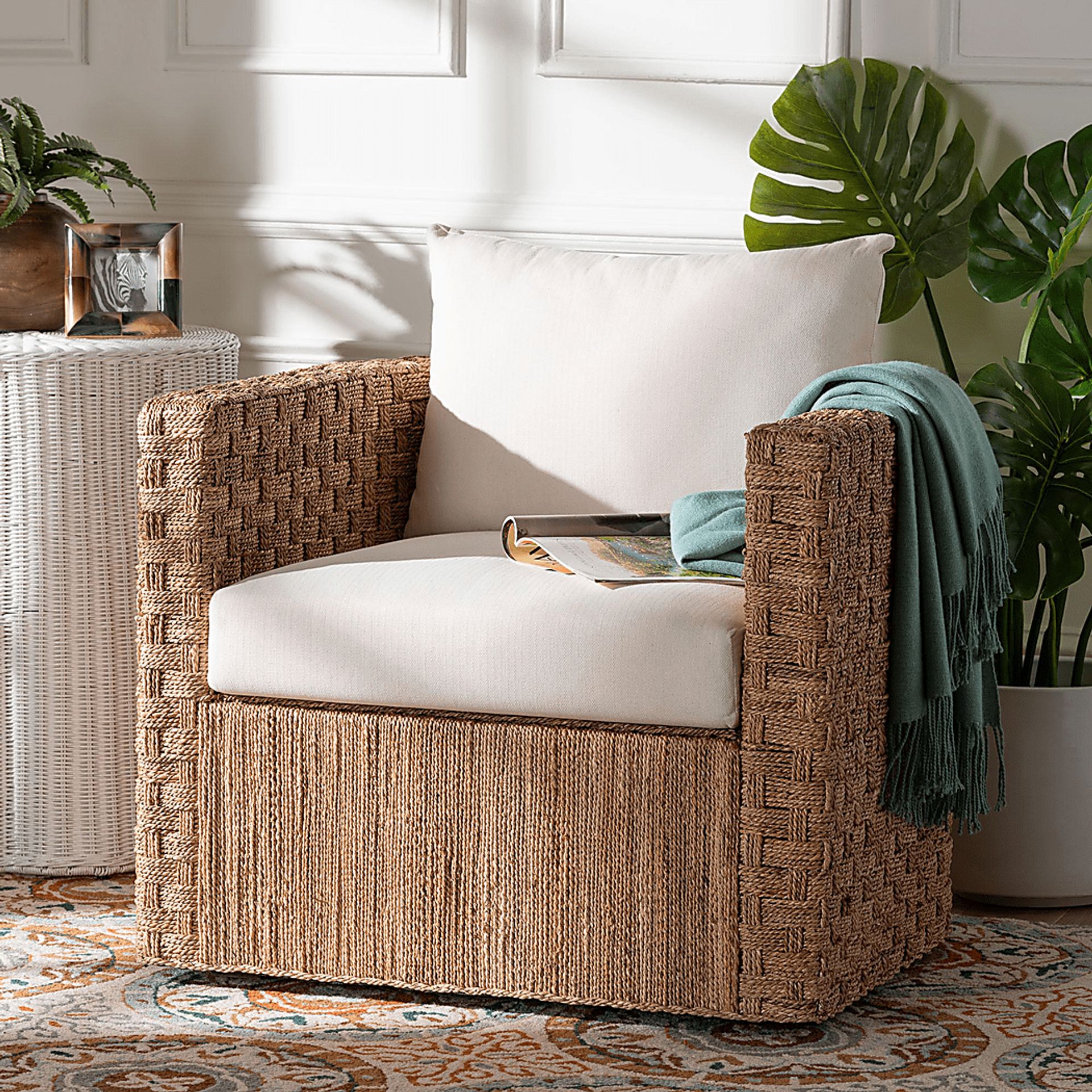 Cogswella Light Brown Accent Chair - Image 2