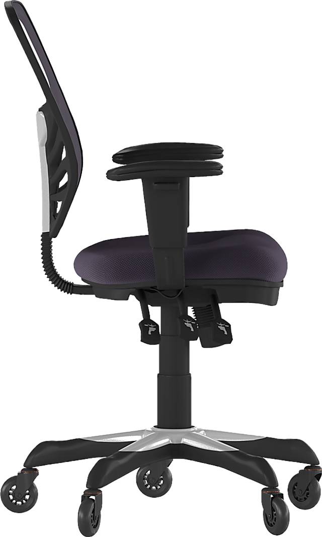 Cokeron Gray Office Chair - Thumbnail - Image 5