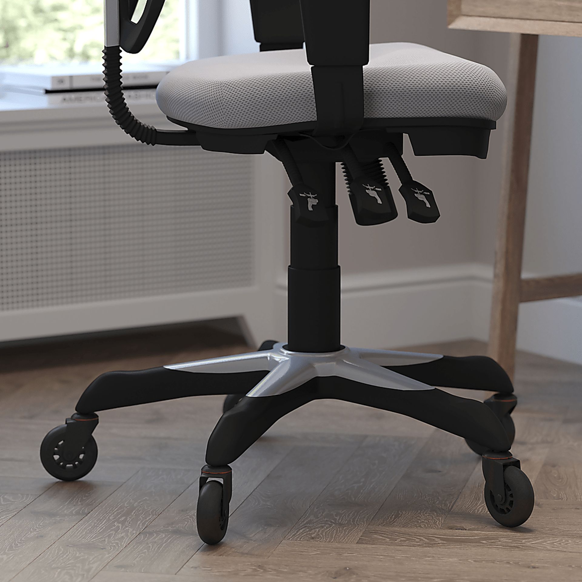 Cokeron Gray Office Chair - Image 4