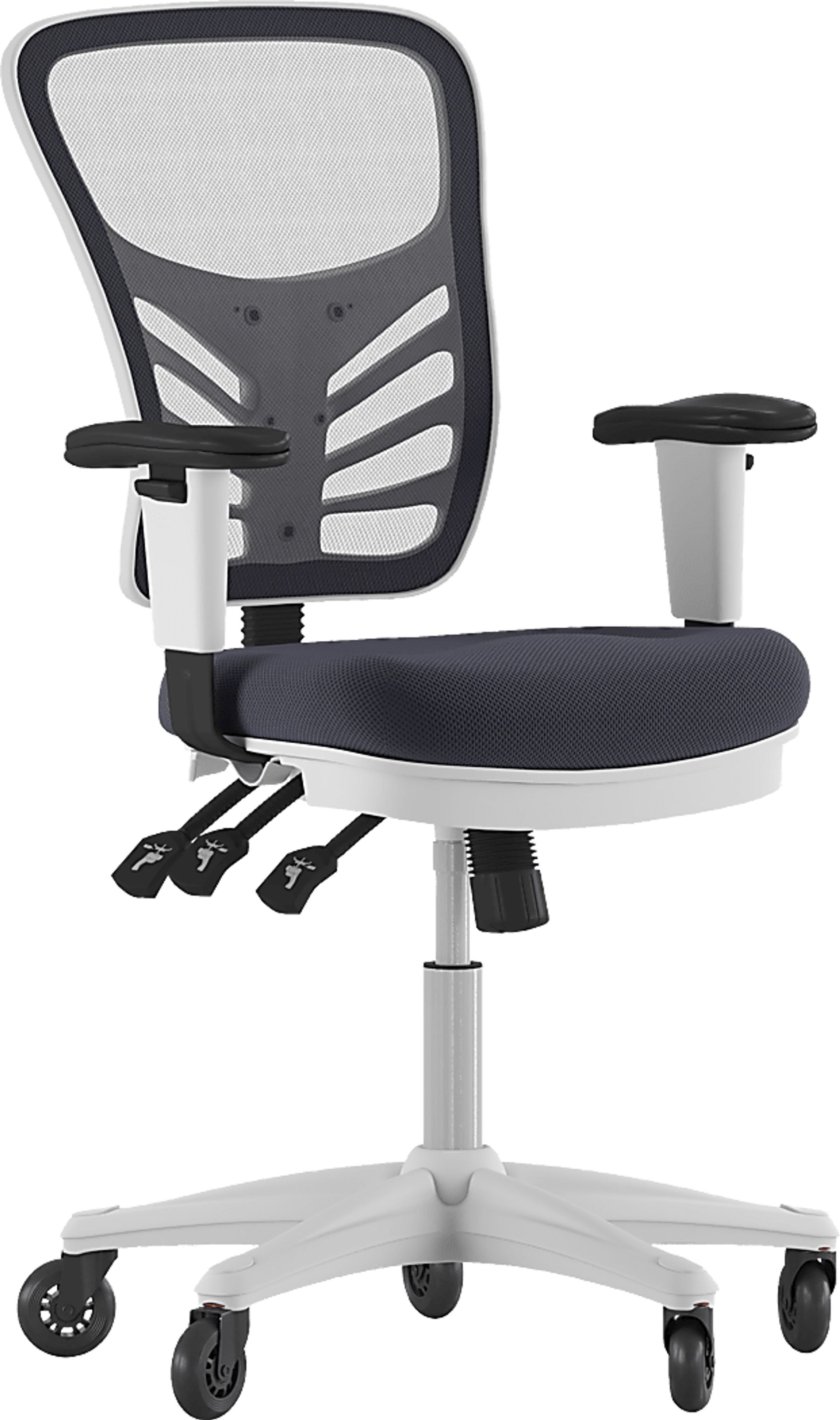 Cokeron Gray Office Chair - Image 1