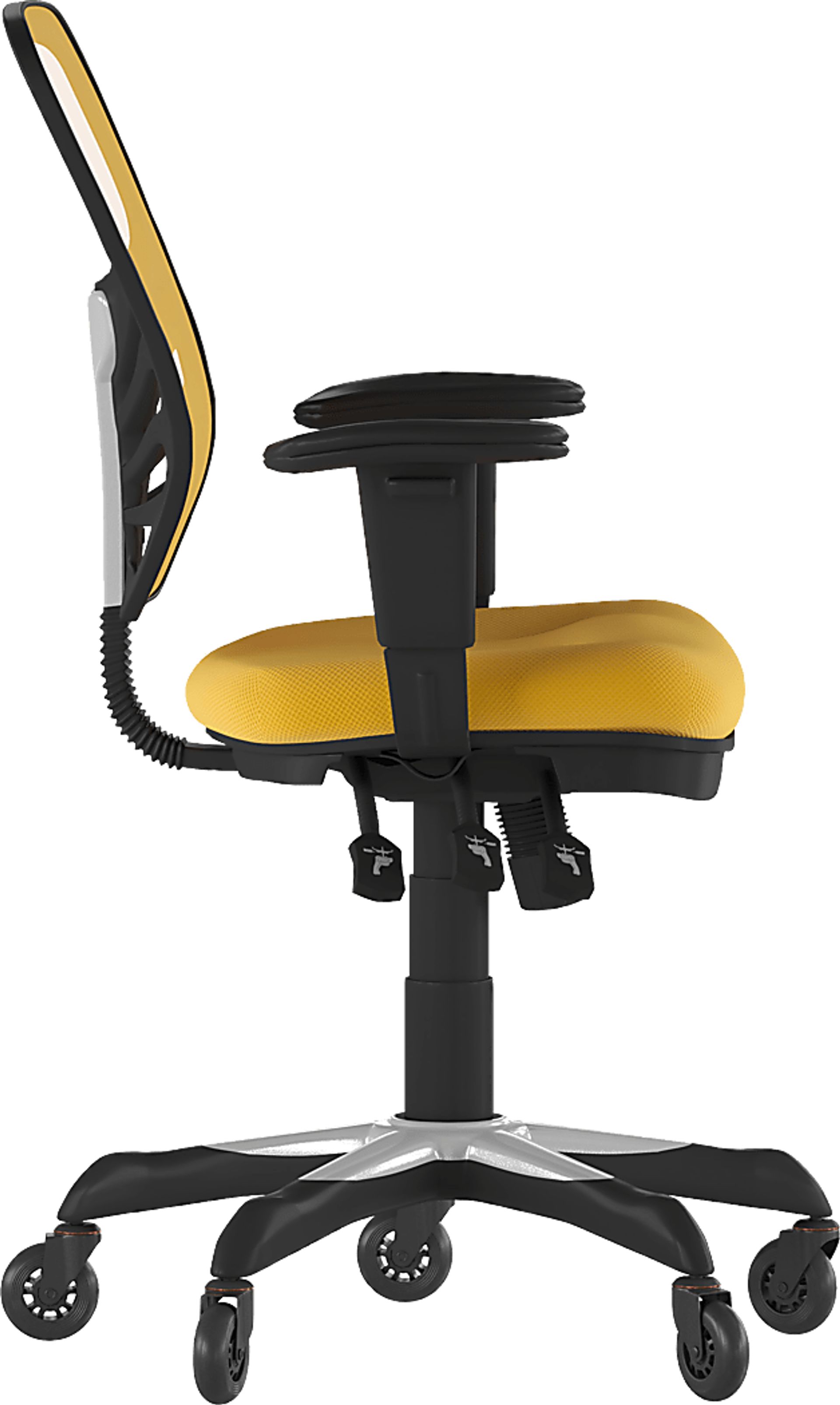 Cokeron Yellow Office Chair - Image 5