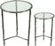 Colanade Silver Nesting Table, Set of 2