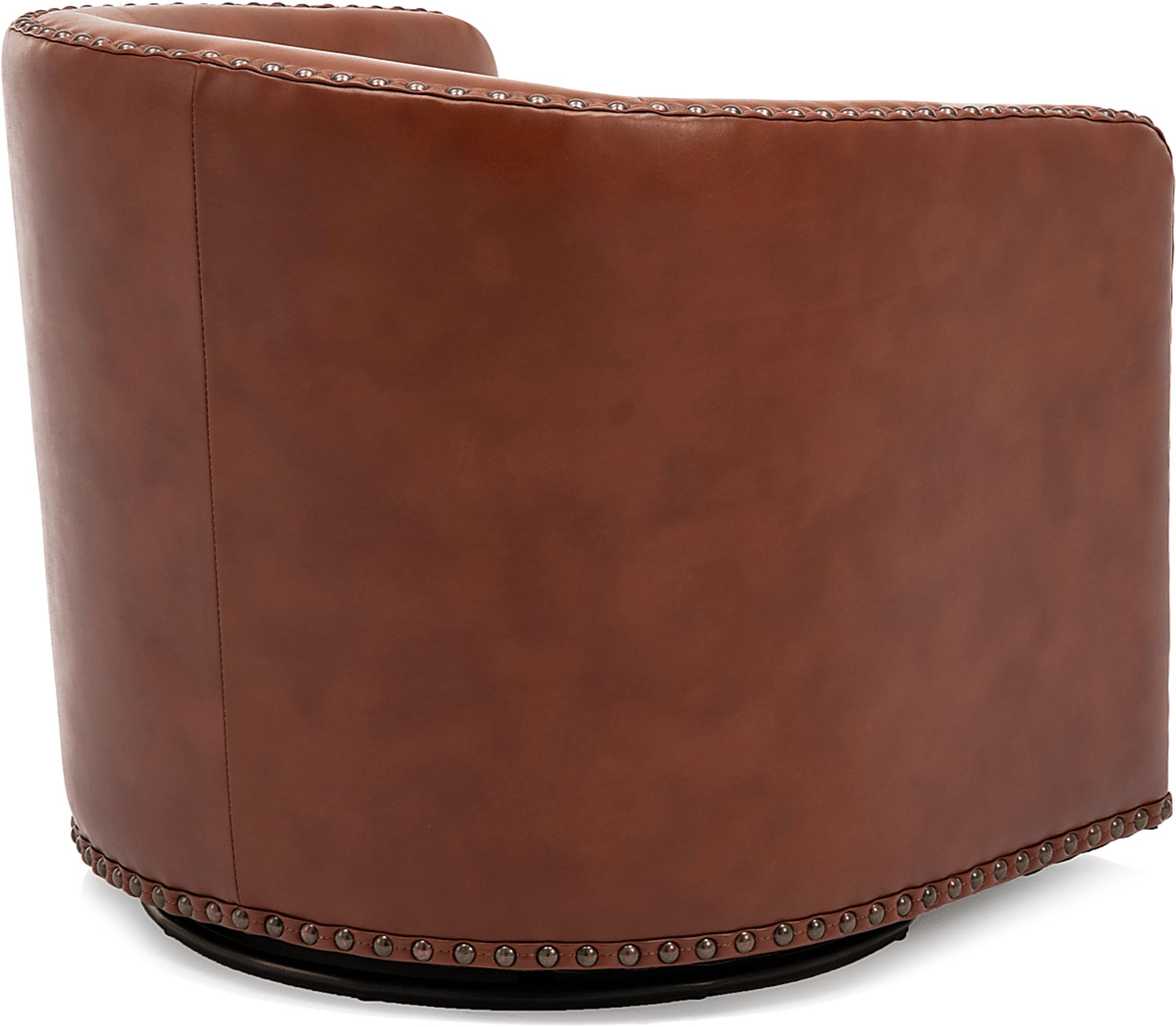 Colapissa Caramel Swivel Arm Chair - Image 7