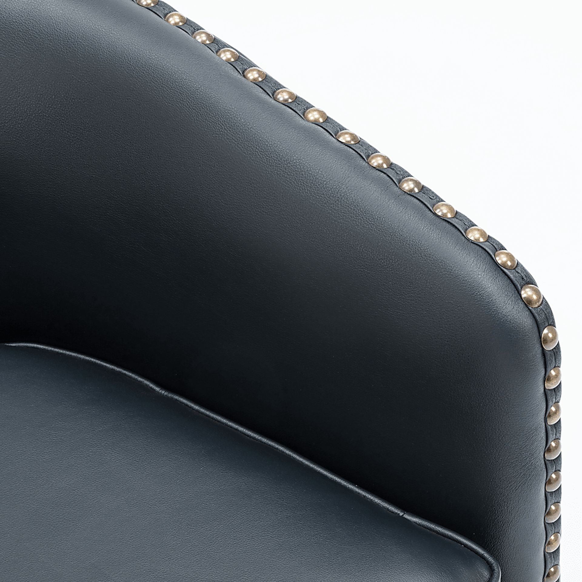 Colapissa Dark Blue Swivel Arm Chair - Image 8