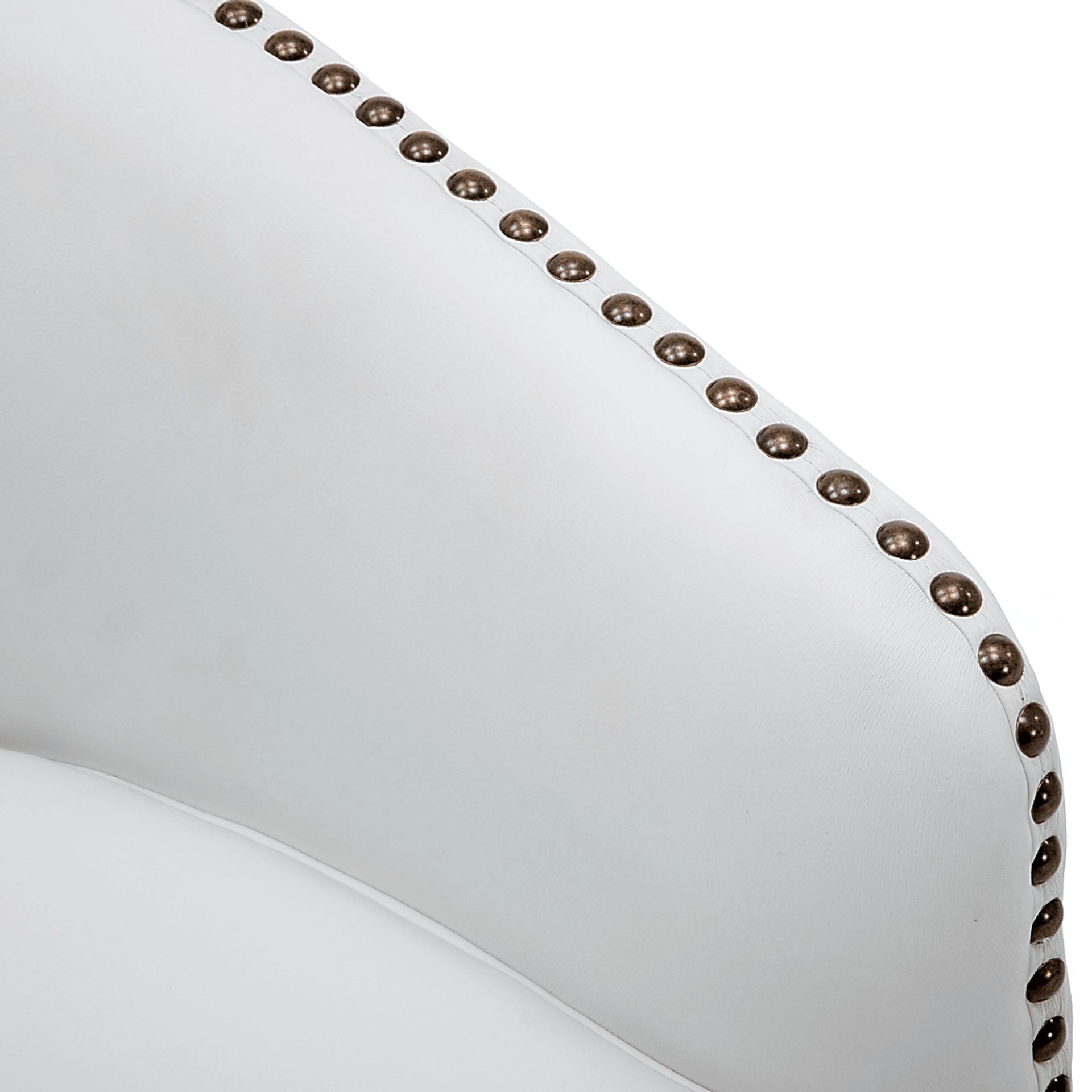 Colapissa White Swivel Arm Chair - Image 9
