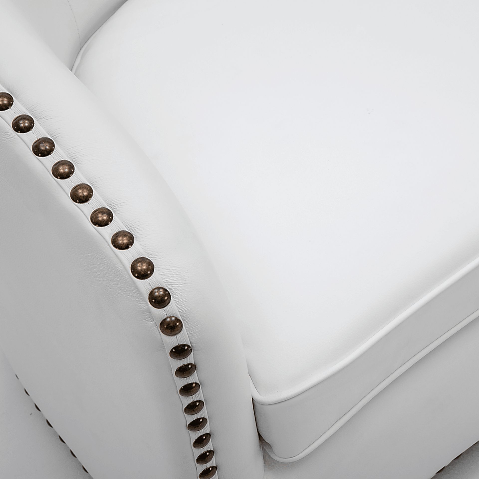 Colapissa White Swivel Arm Chair - Image 10