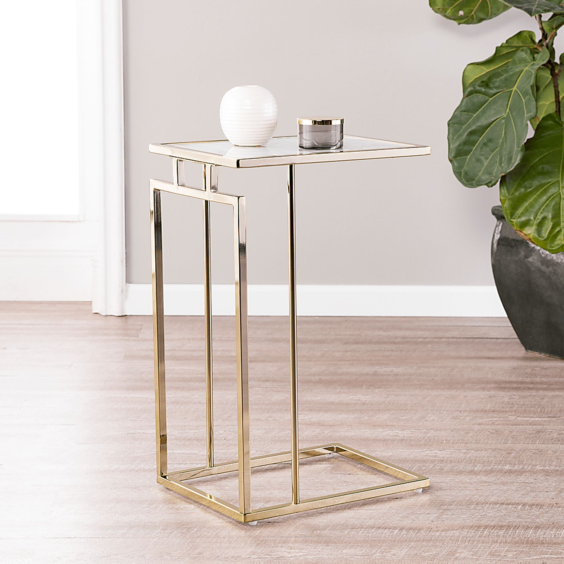 Colbi White Accent Table - Image 2