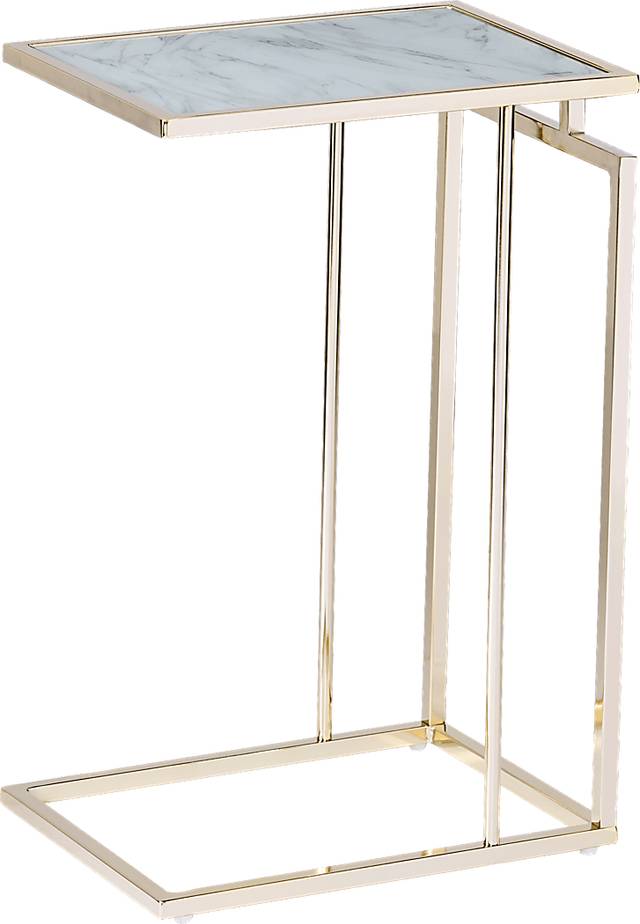 Colbi White Accent Table - Thumbnail - Image 1