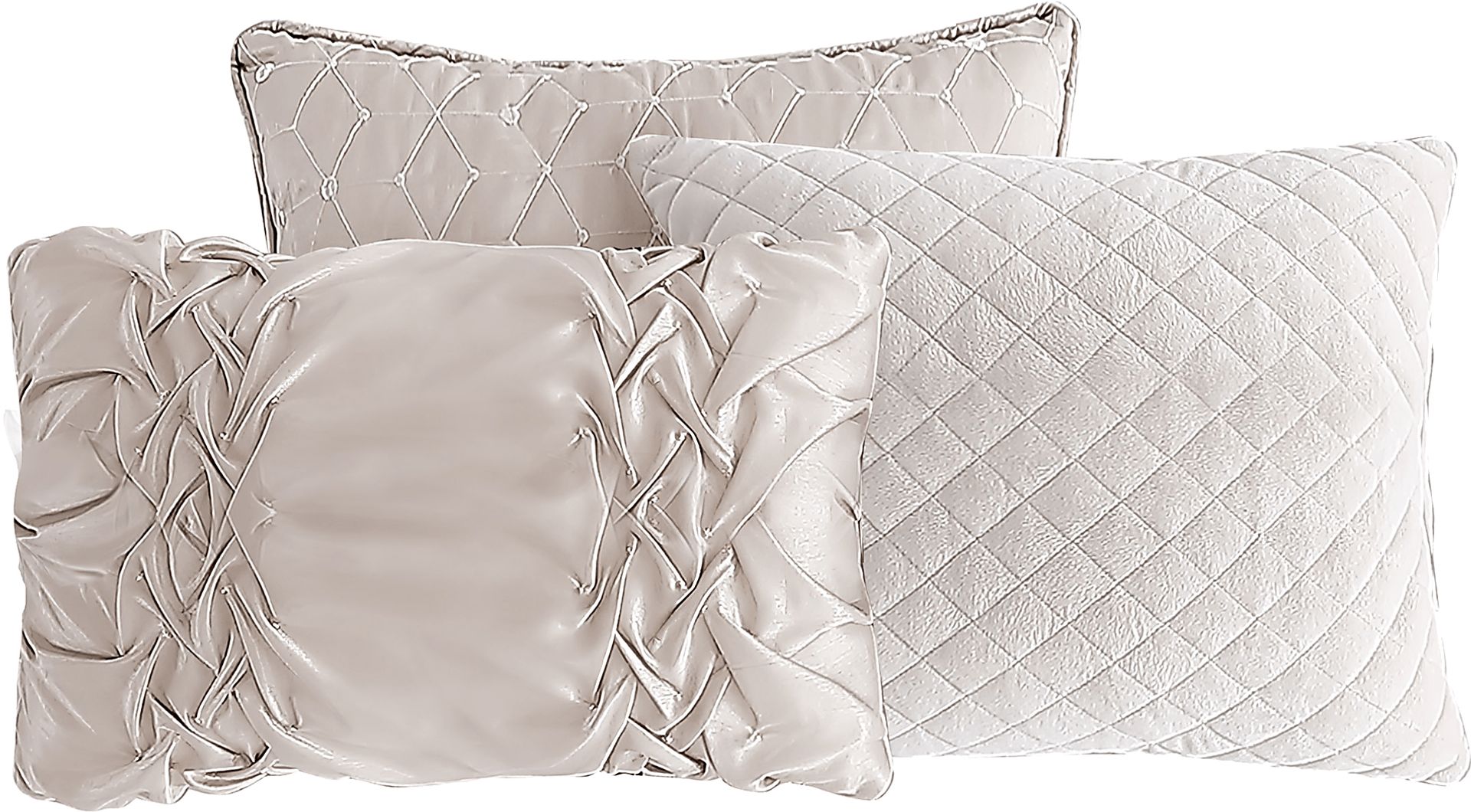 Colboum Champagne 9 Pc Queen Comforter Set - Image 4