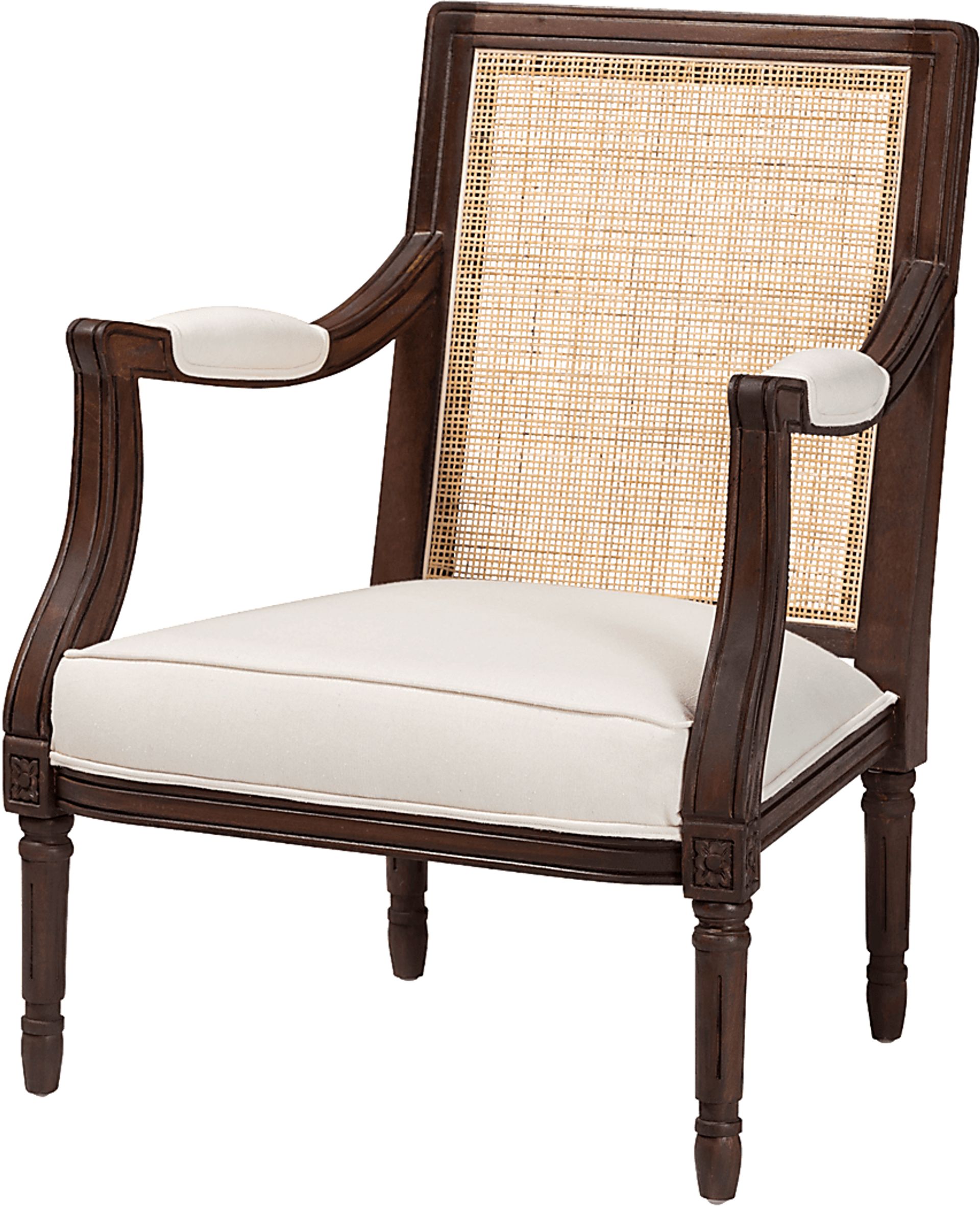 Colbourne Dark Brown Accent Chair - Image 1