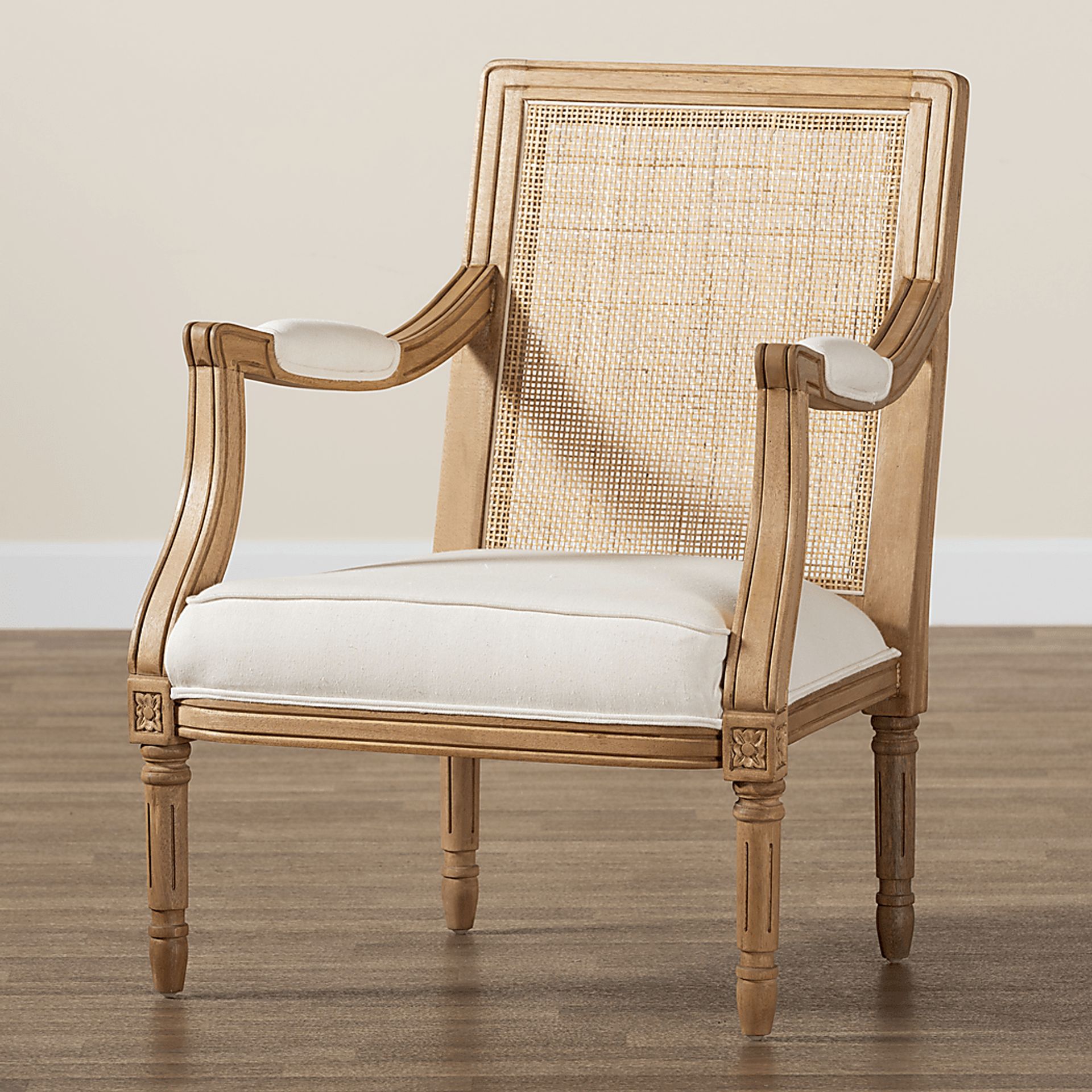 Colbourne Oak Accent Chair - Image 3