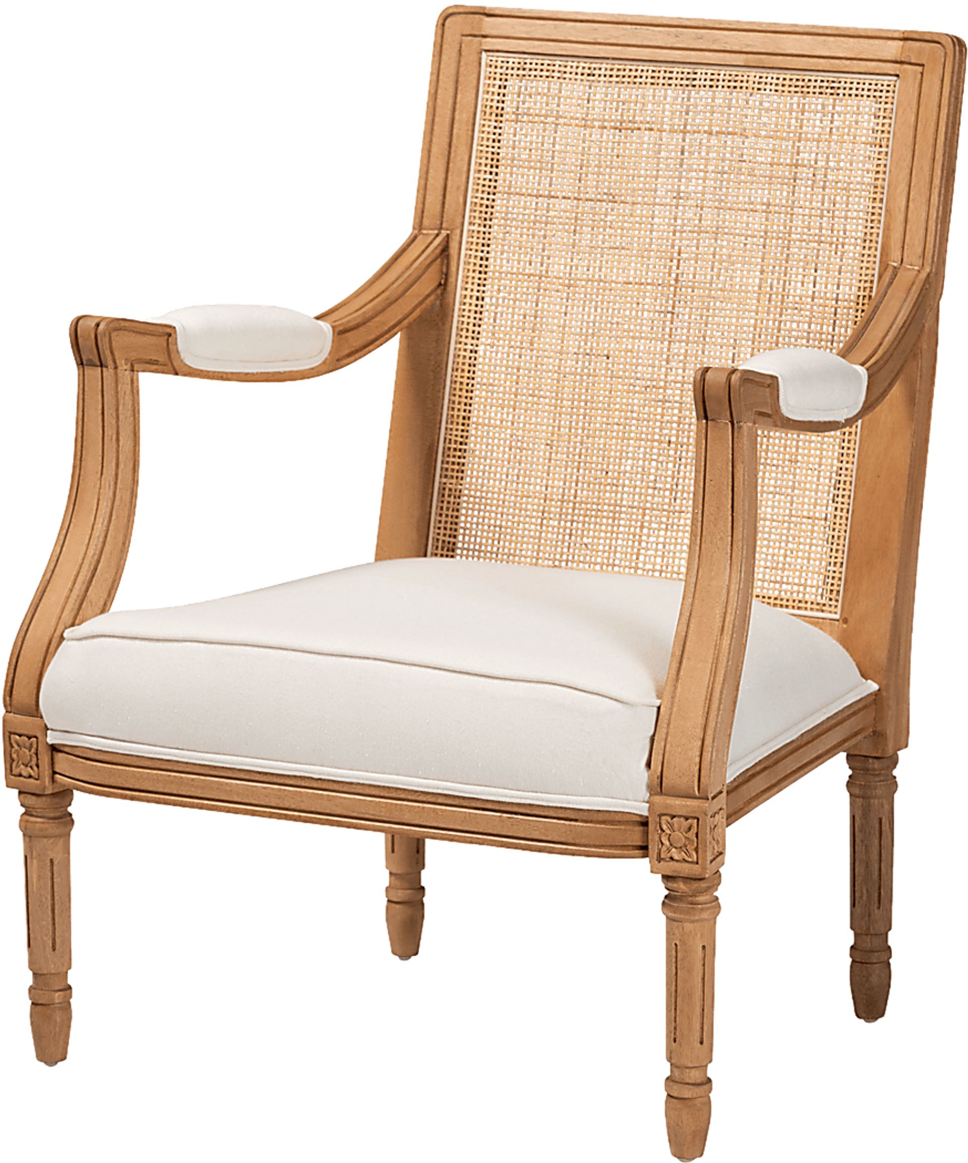 Colbourne Oak Accent Chair - Image 1