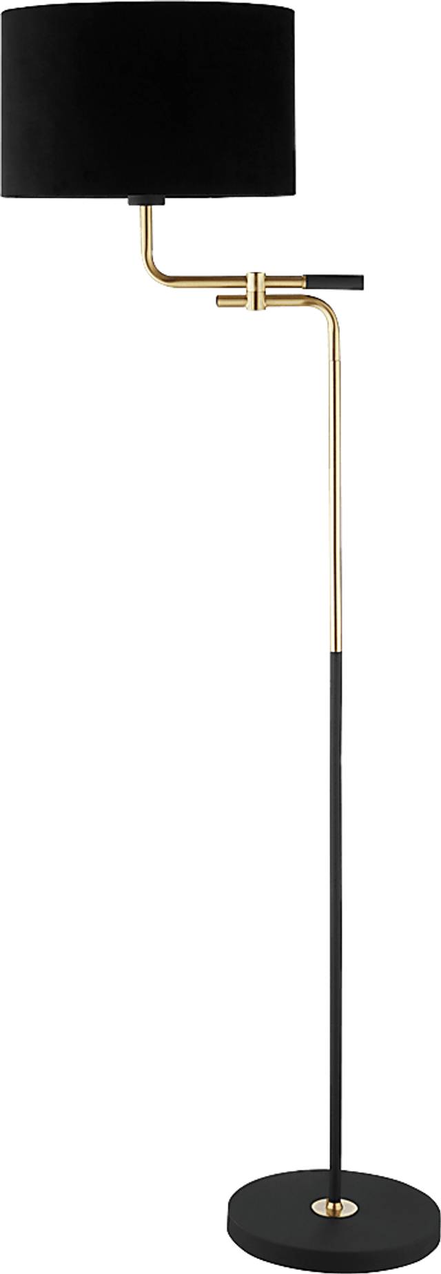 Colby Court Black Floor Lamp - Thumbnail - Image 1