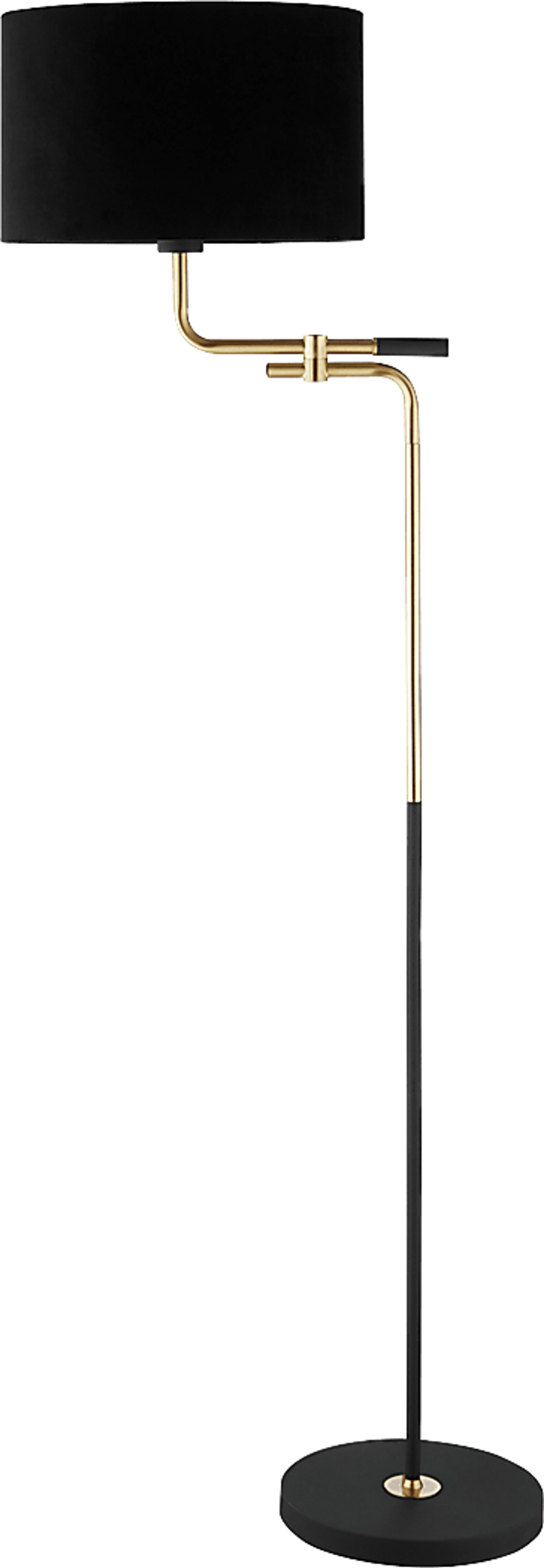 Colby Court Black Floor Lamp - Image 1