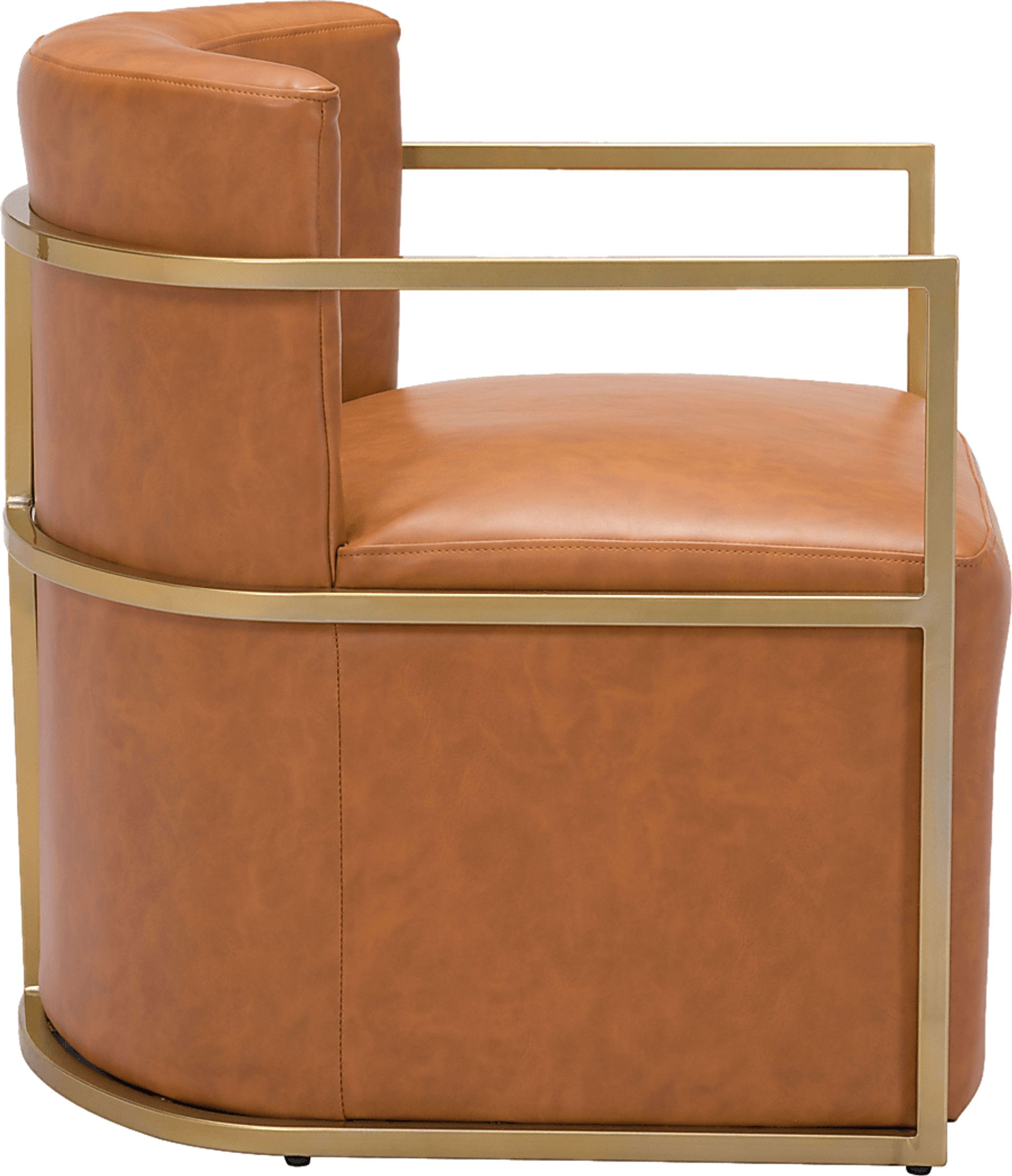 Colchis Brown Accent Chair - Image 5