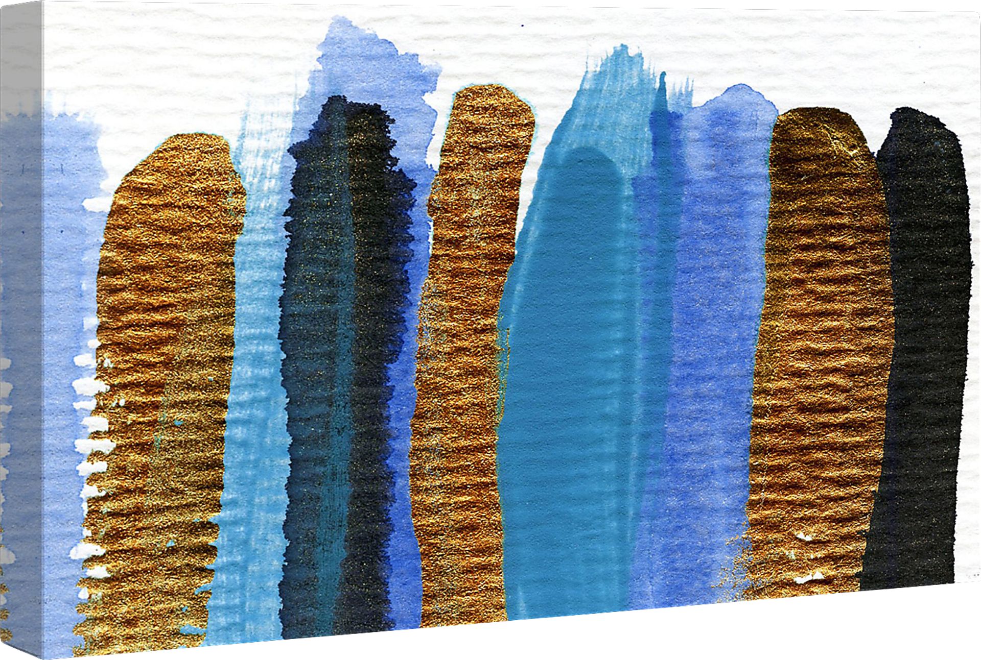 Cold Surface Blue Artwork - Image 2
