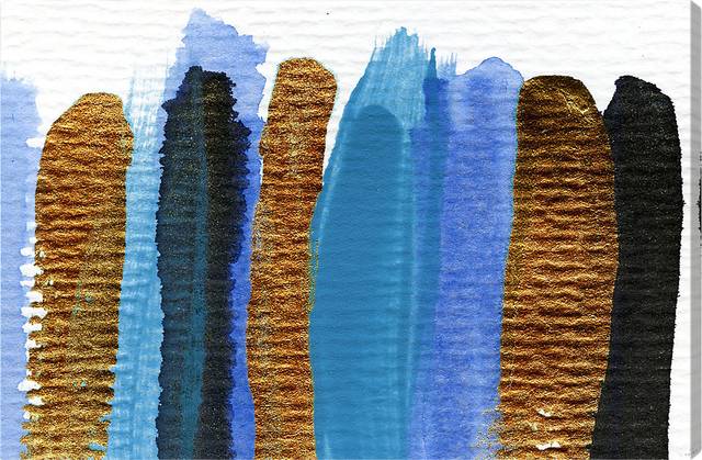 Cold Surface Blue Artwork - Thumbnail - Image 1