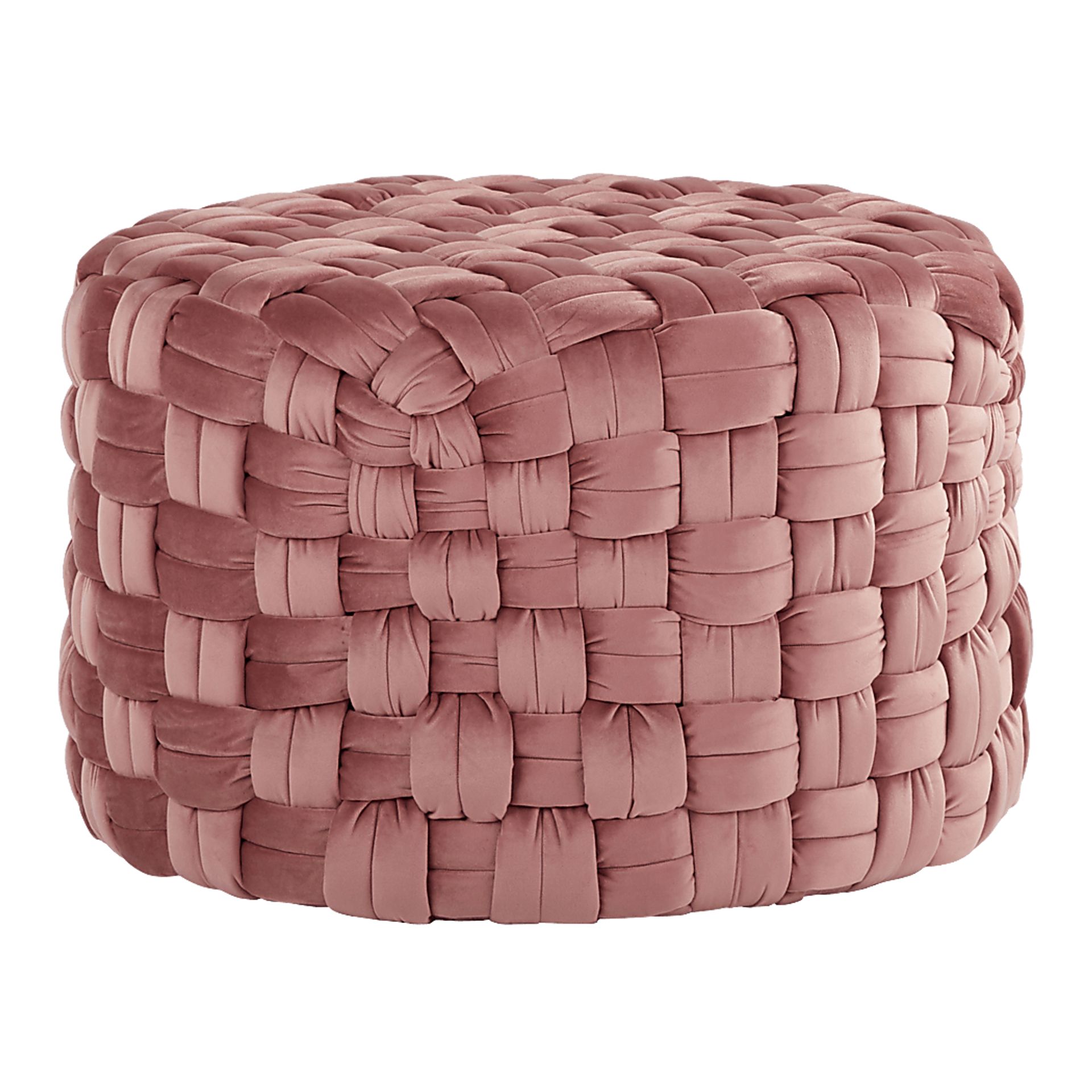Colearine Blush Ottoman - Image 1