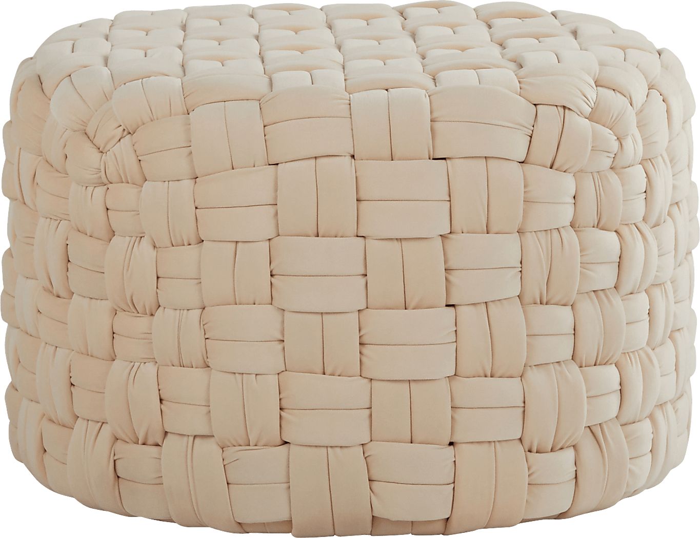 Colearine Cream Ottoman