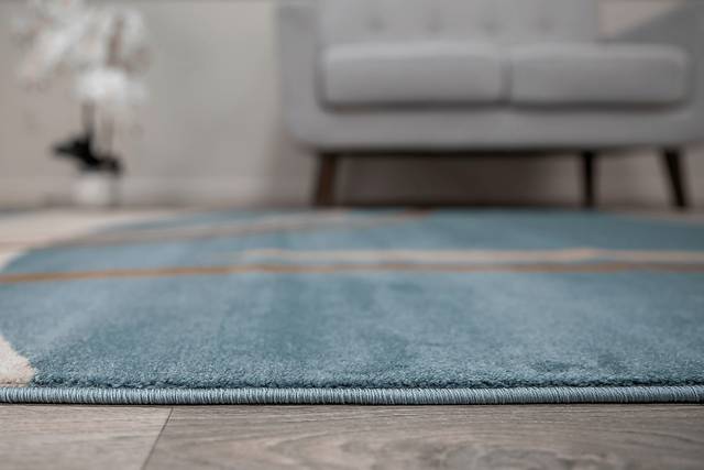 Coleen Blue 5'3 x 7'3 Rug - Thumbnail - Image 3