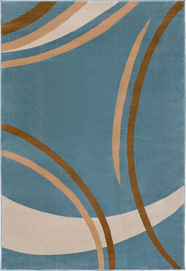 Coleen Blue 5'3 x 7'3 Rug - Thumbnail - Image 1