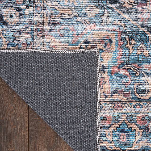 Coleena Light Blue 9'2 x 12'  Rug - Thumbnail - Image 11